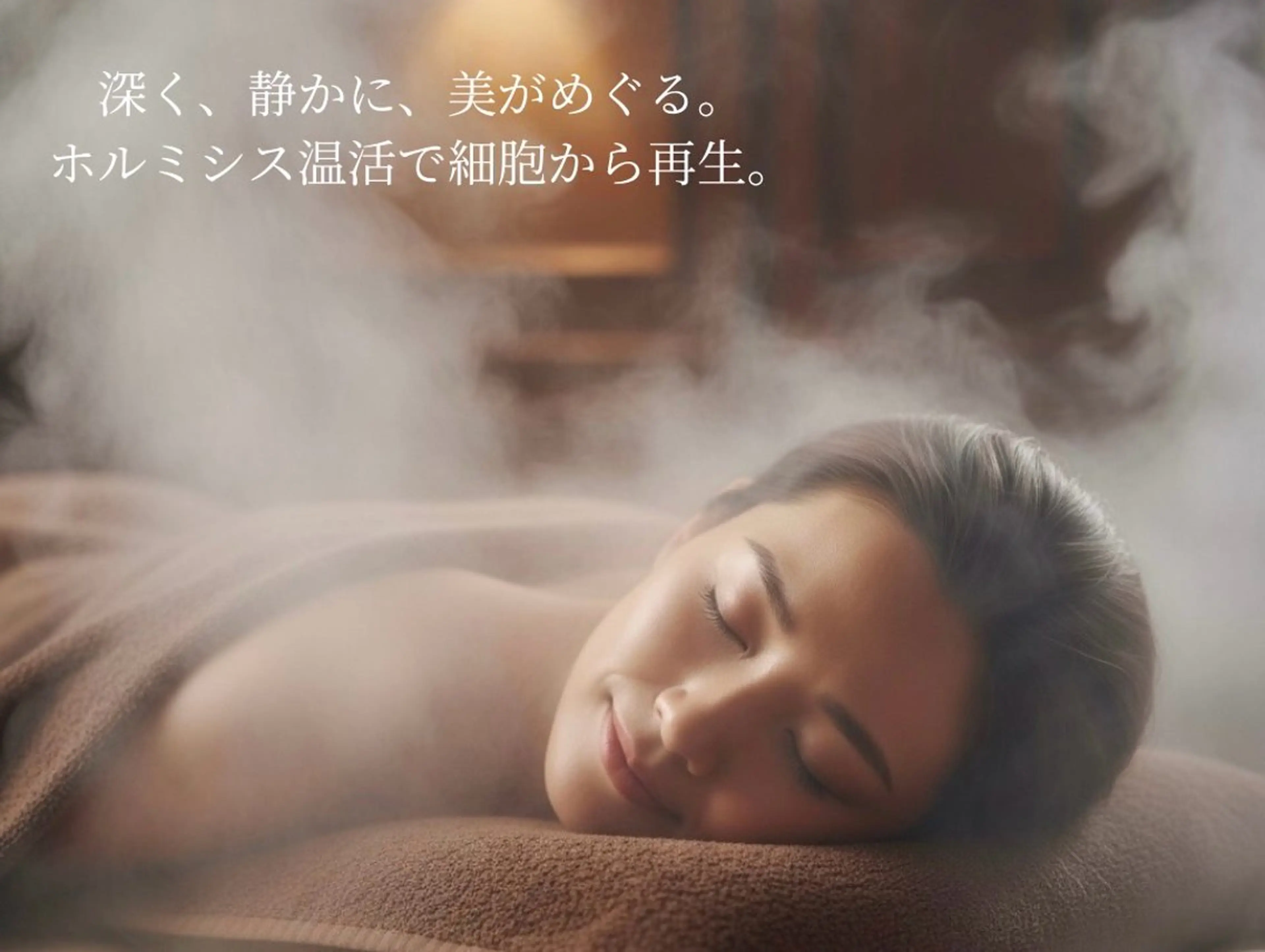 【痩せやすい身体へ/自律神経】ホルミシス温浴の写真