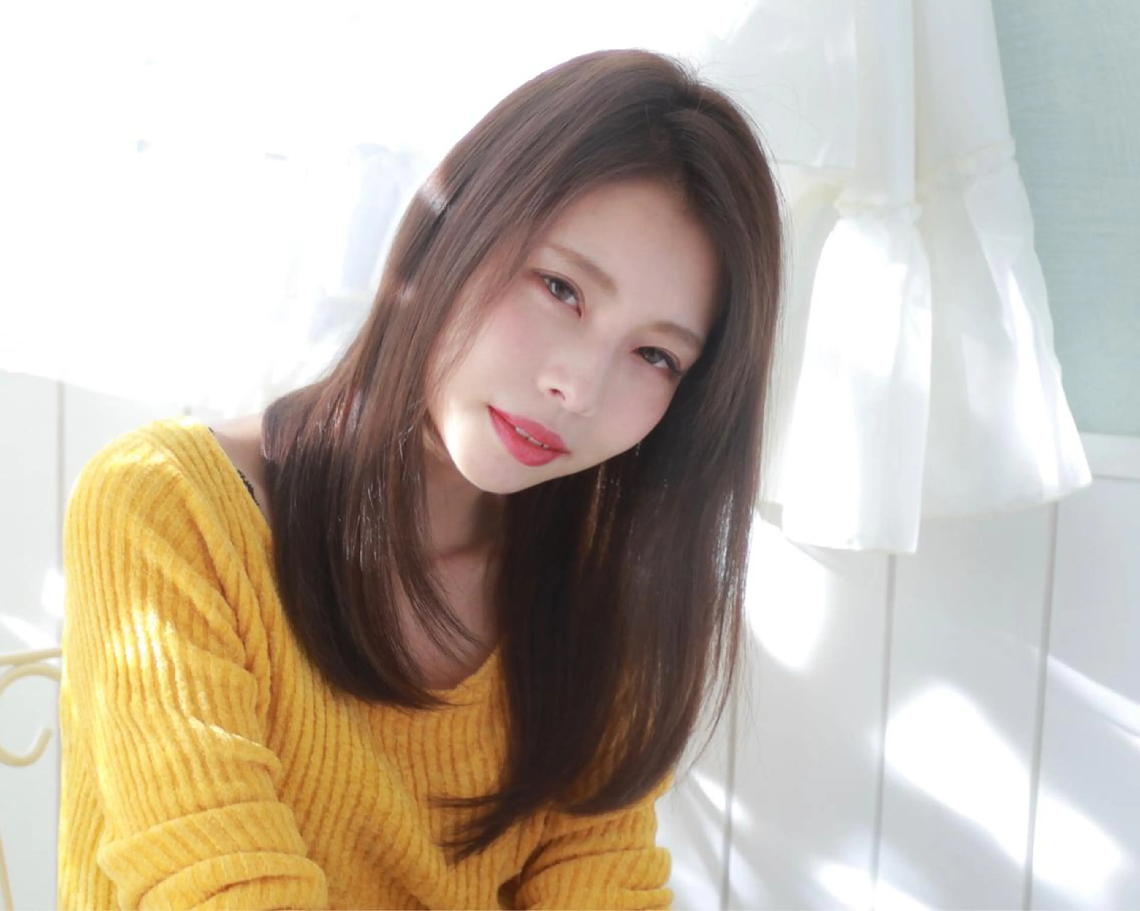 ロング 福岡口コミNo1🎀 コテ巻き風パーマ専門のヘアスタイル