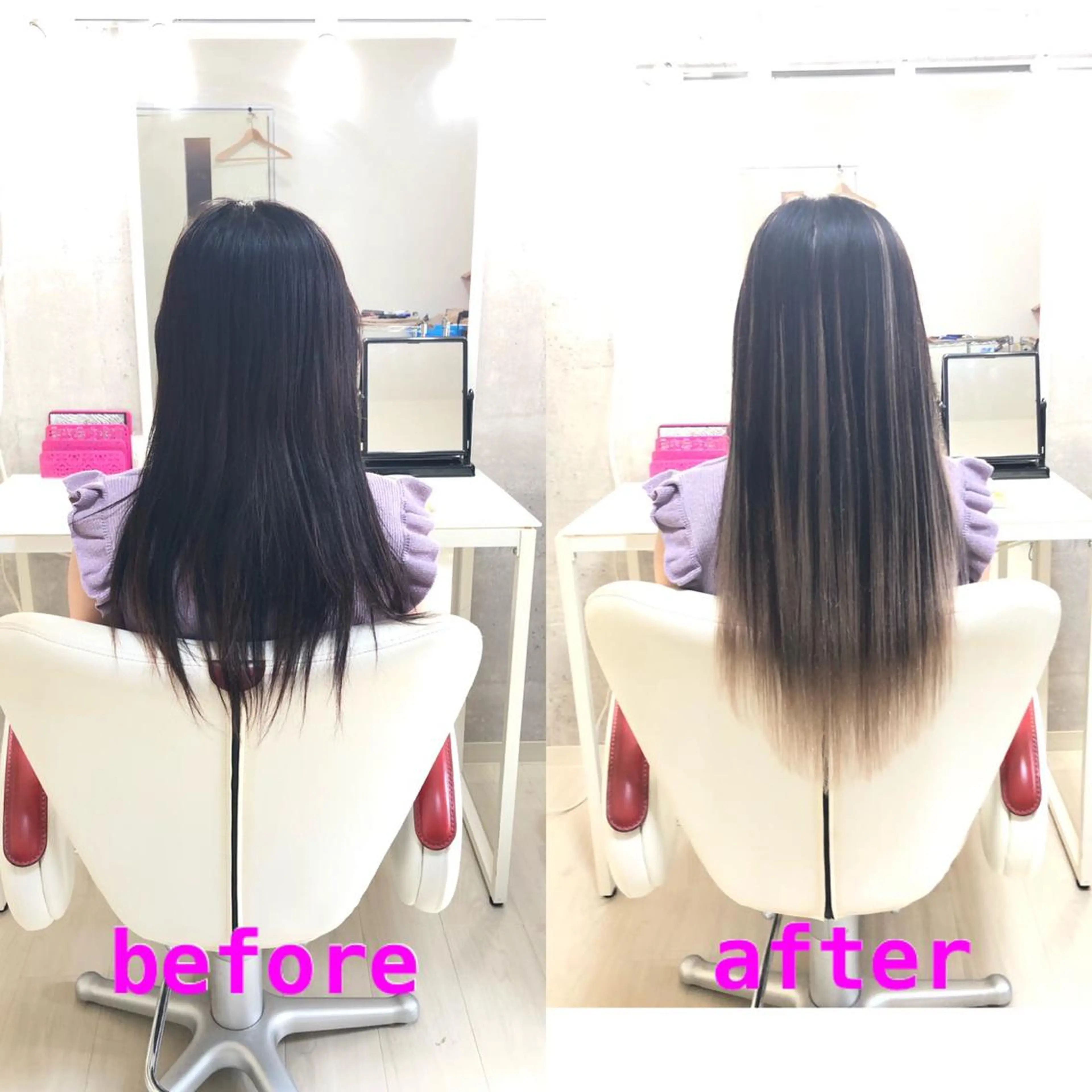 ロング エクステ 🌸ドレスアップ 心斎橋店🌸のヘアスタイル