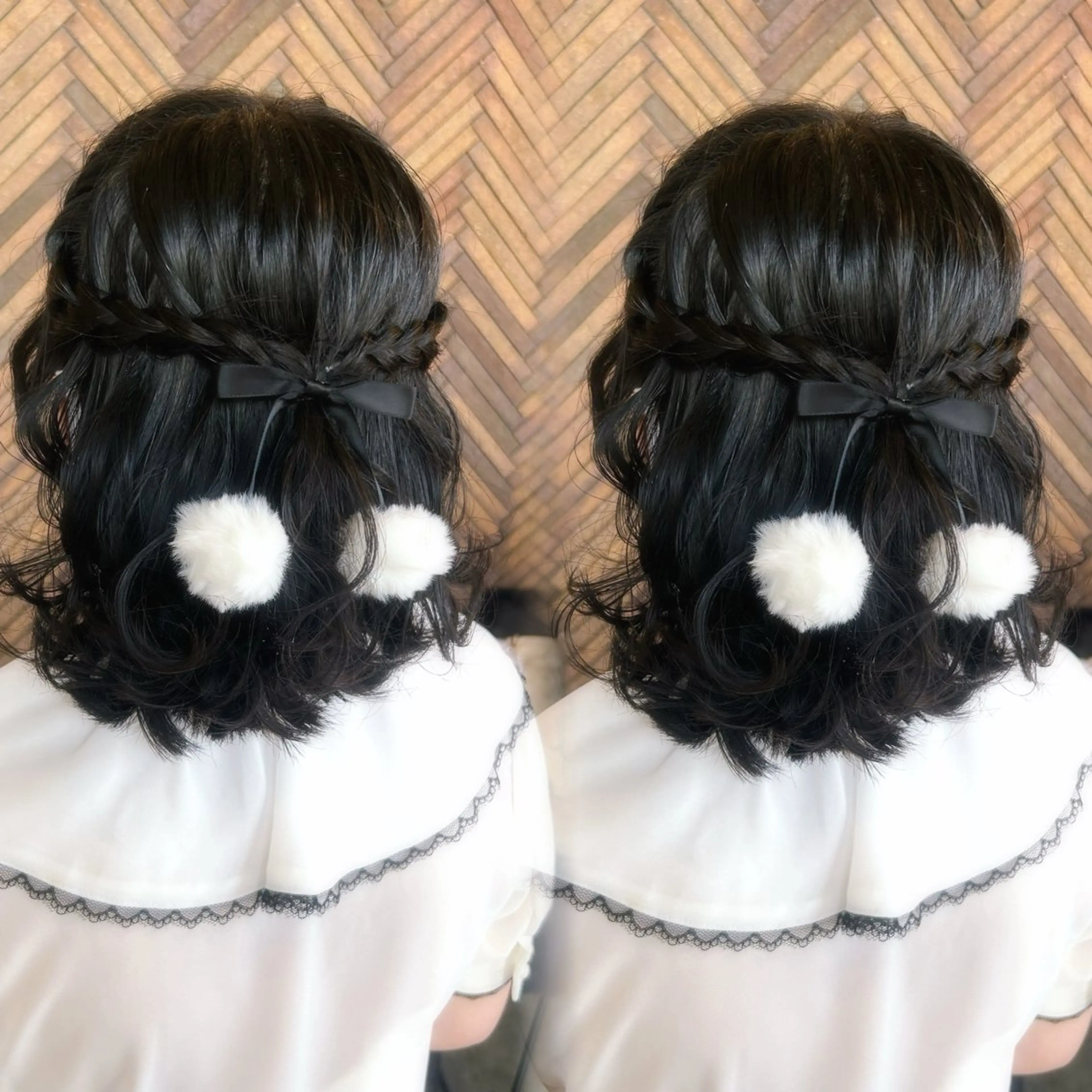 ミディアム サナ/ 秋葉原ヘアメのヘアスタイル