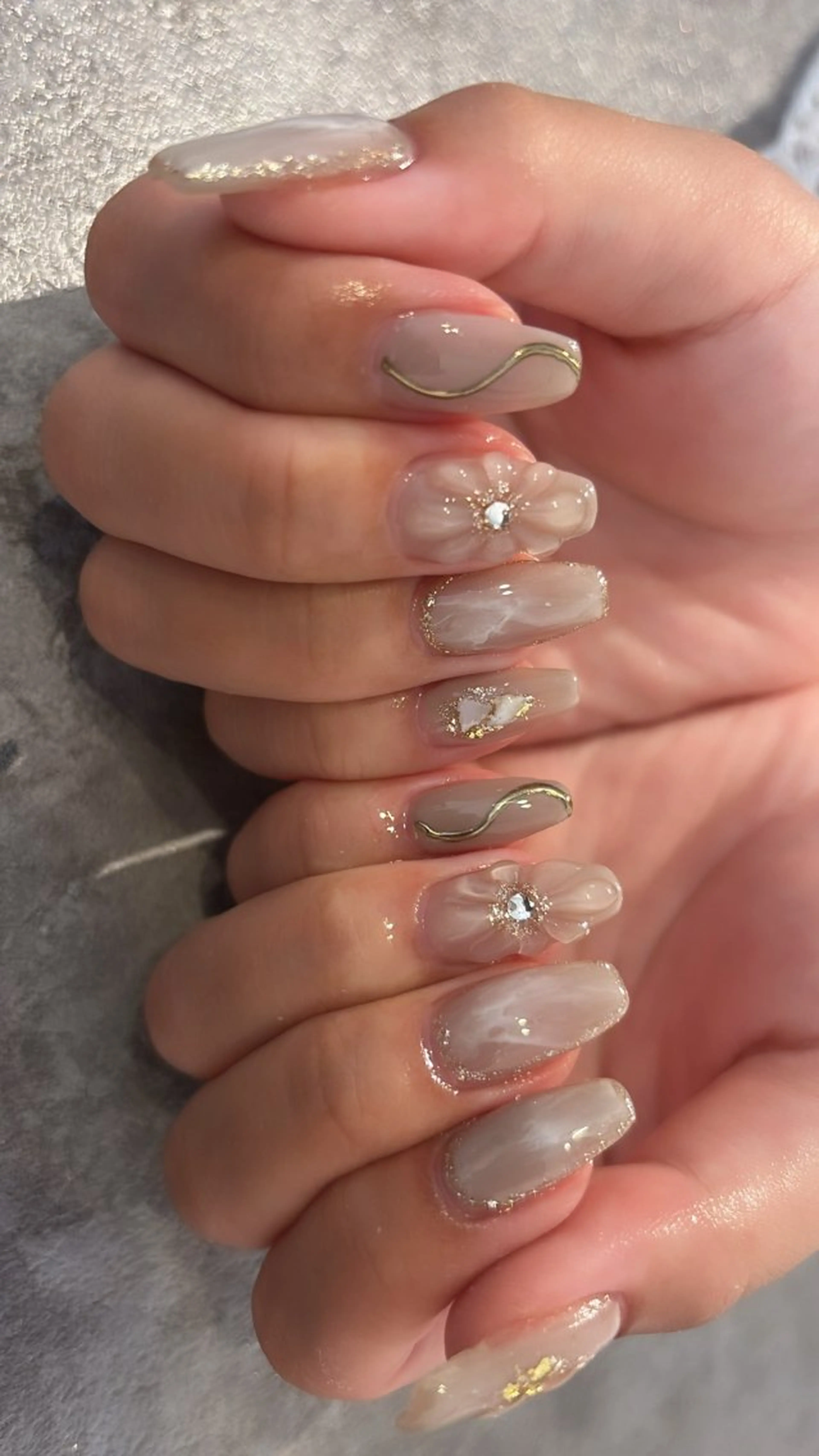 ネイル Mignon 、のネイルデザイン