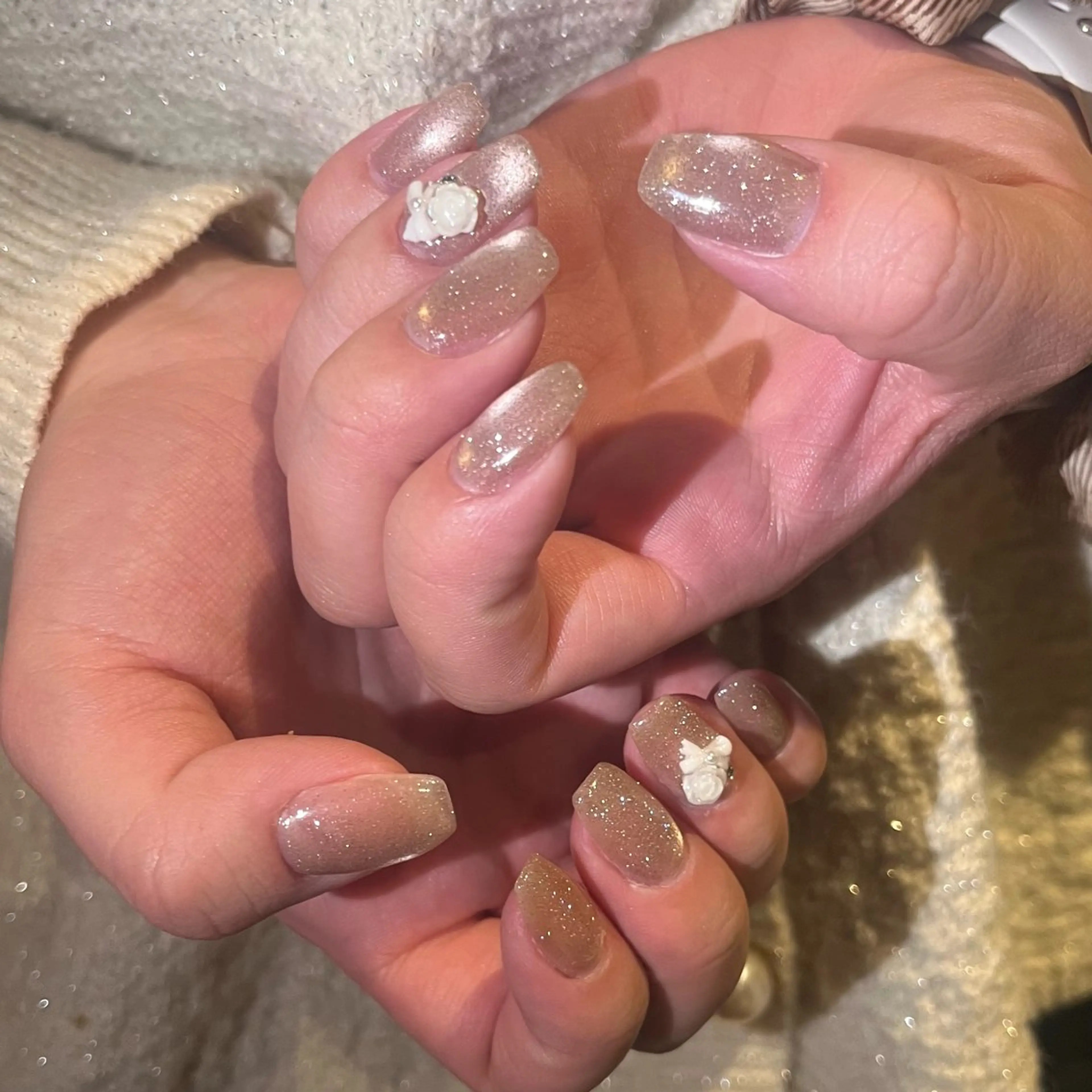 ハンドマグネットメニュー🫧【オフなし】の方はこちら※ミラー、フレンチ、フラッシュネイルへの変更可能です！の写真