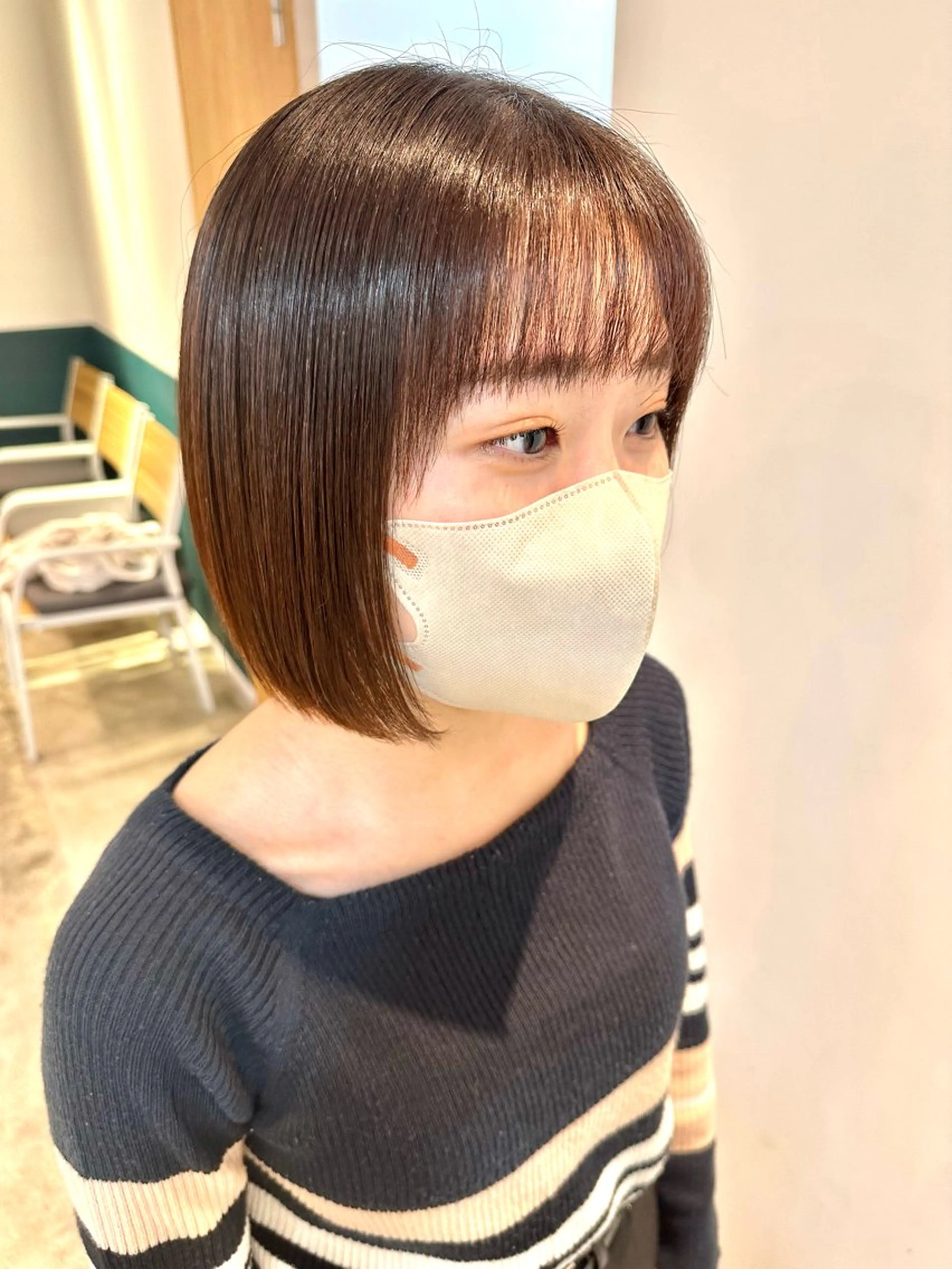 ミディアム ボブ ボブ特化美容師 /荒井悠葵のヘアスタイル