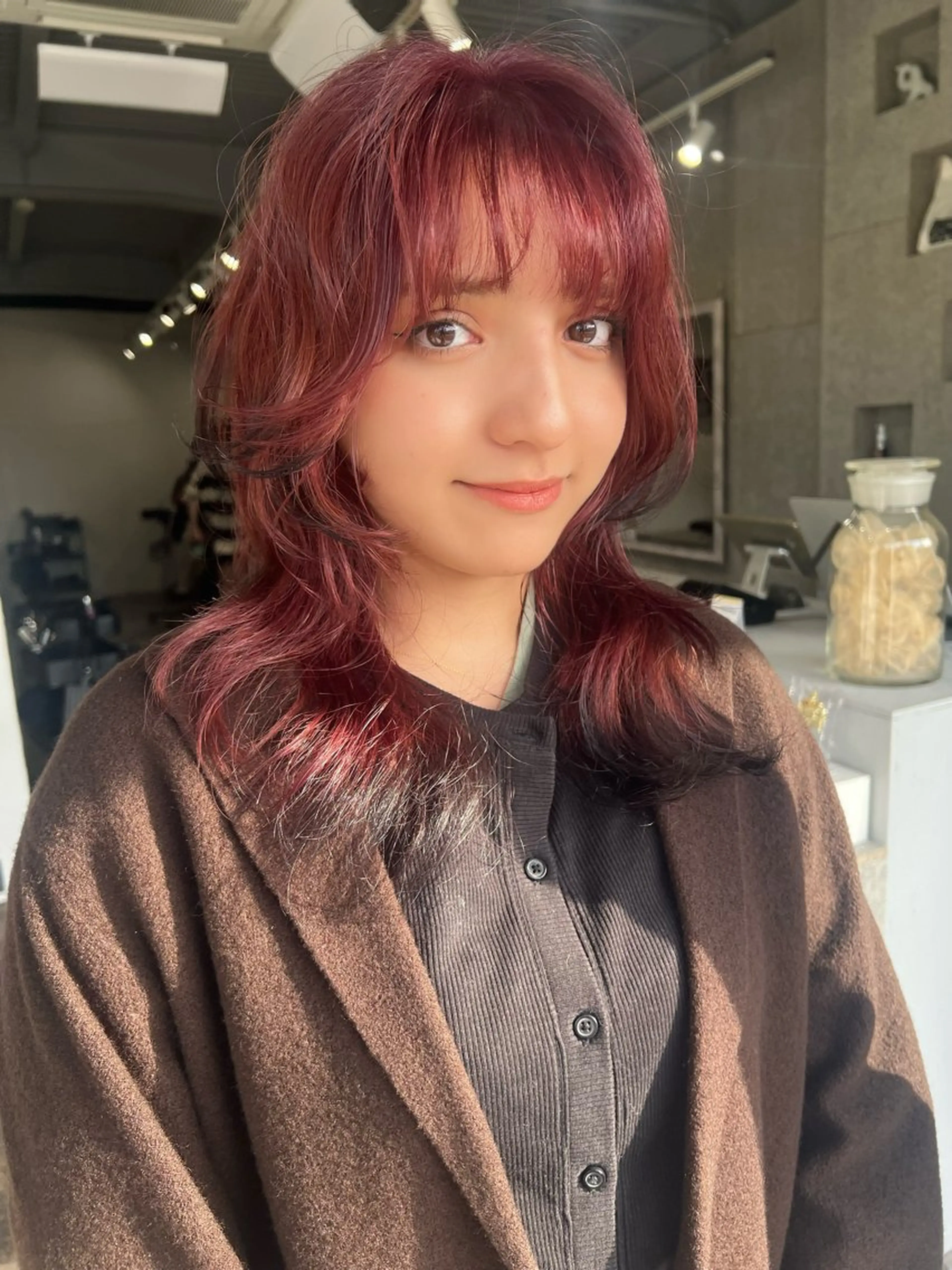 ロング ヘアカラー eim AYUKAのヘアスタイル