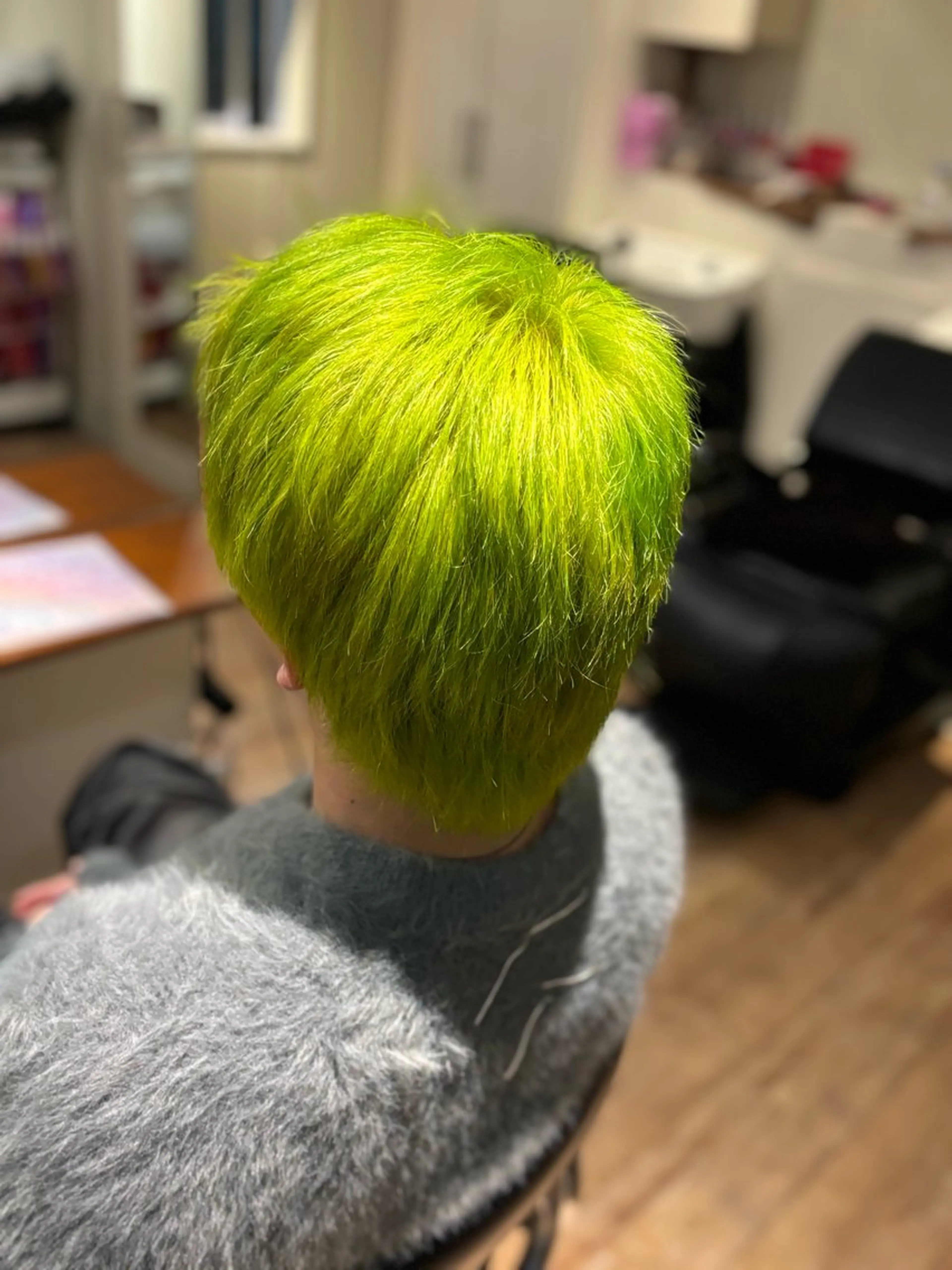 カラー メンズ メンズブリーチ ブリーチ デザインカラー カット ヘアカラー ヒロキ/メンズカット ・カラーモデル募集中のヘアスタイル