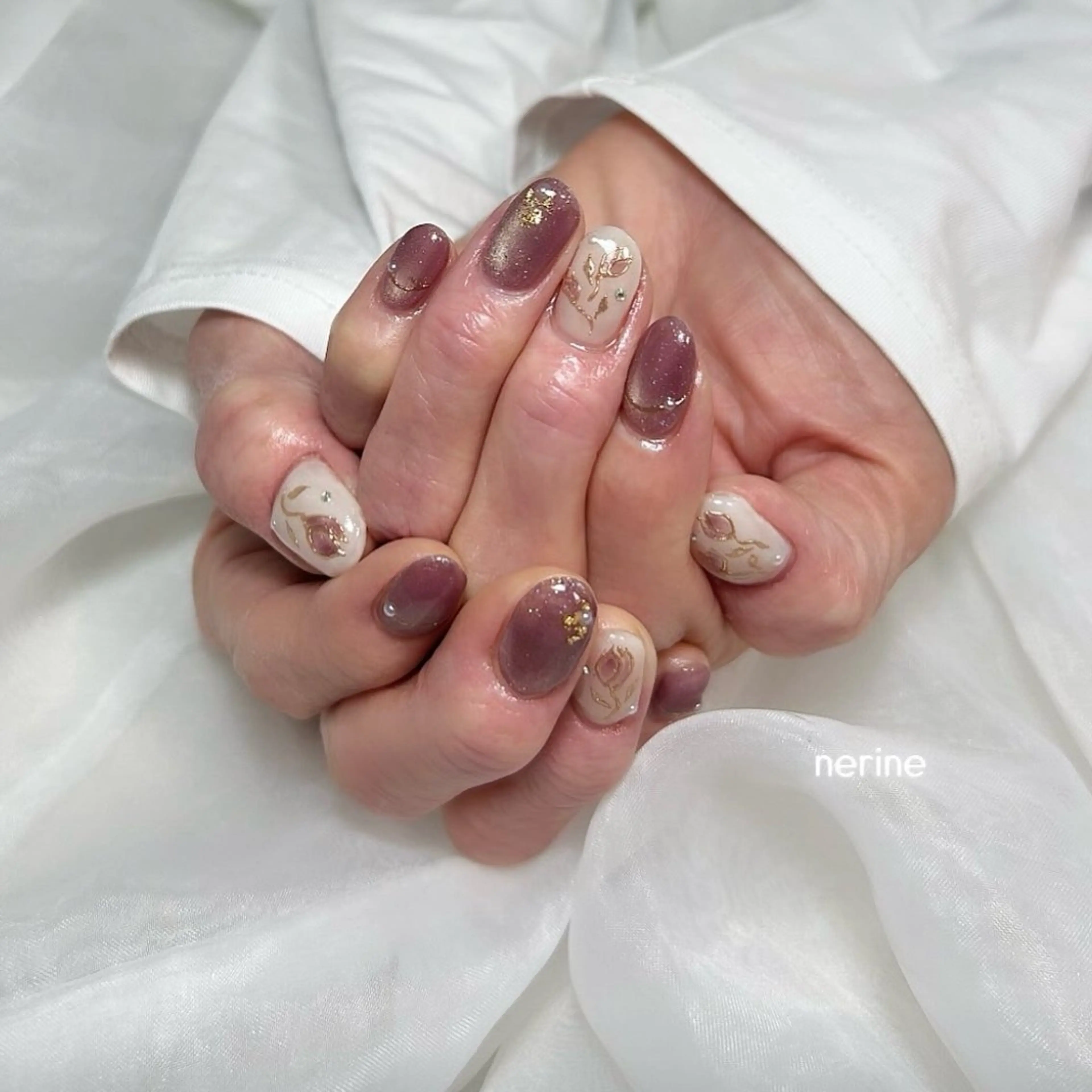 ネイル ハンドネイル nail salon nerineのネイルデザイン