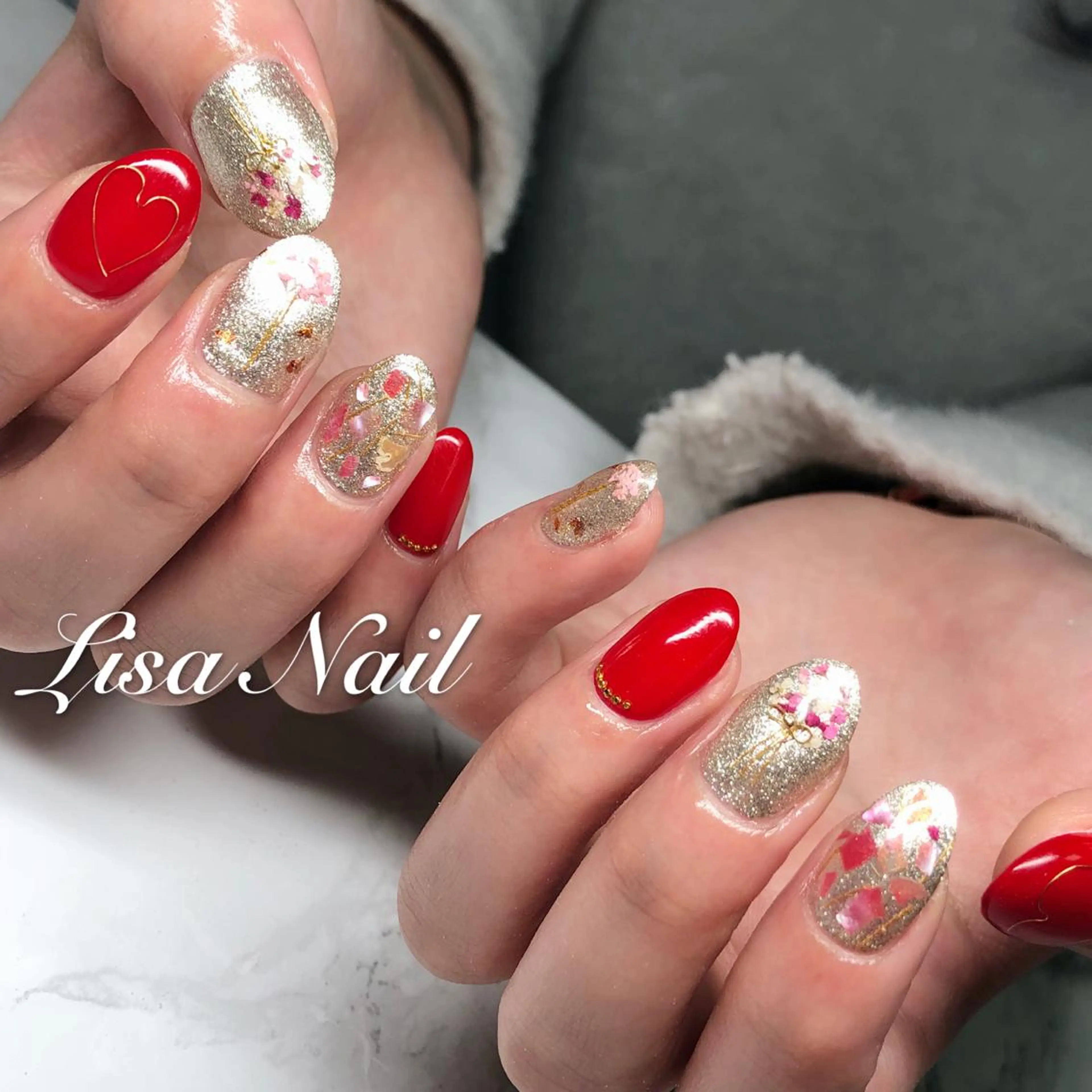 ネイル 🎀 RI🎀のネイルデザイン