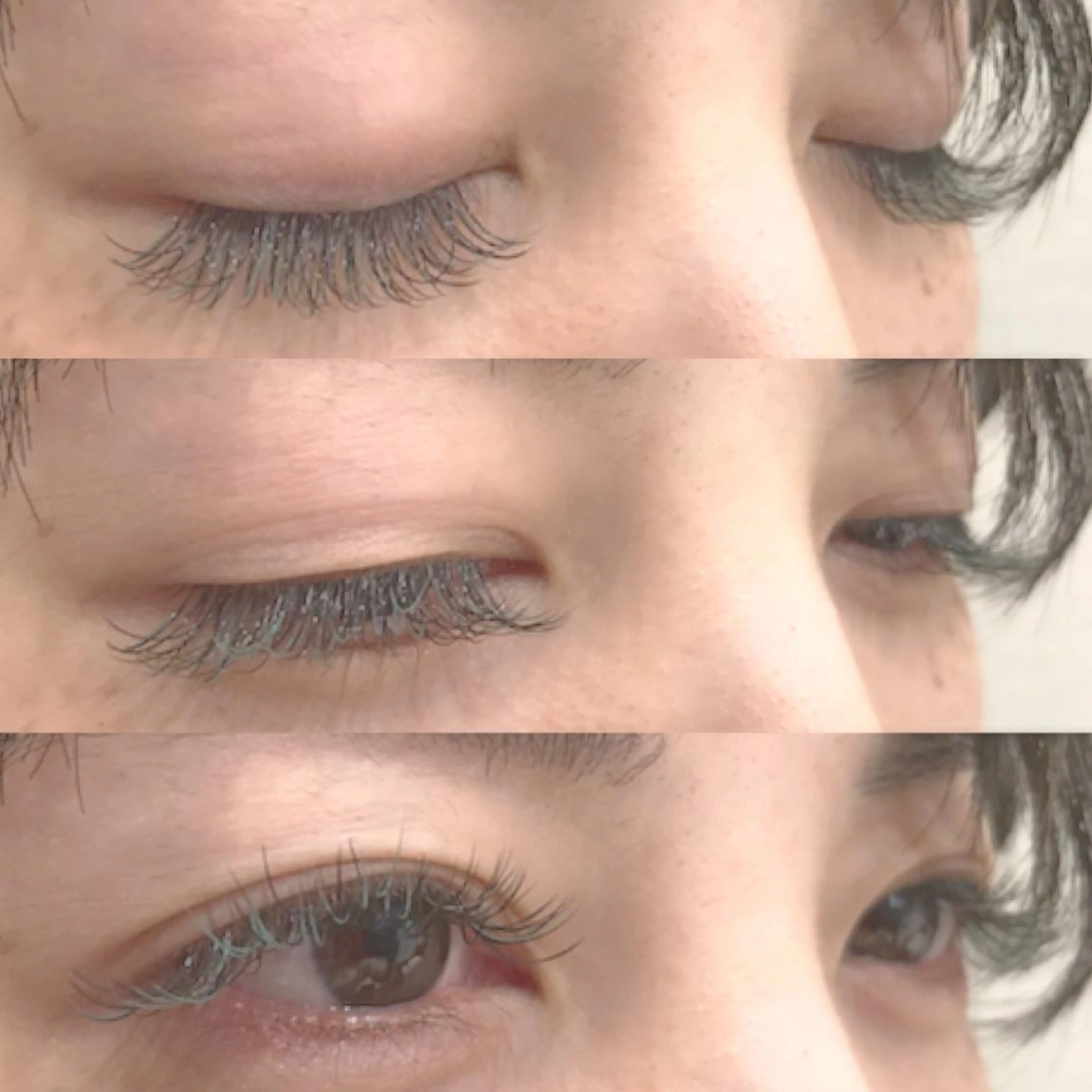 マツエク・マツパ カラーマツエク ナチュラル litva 鏡ほのかの眉毛・アイブロウイメージ