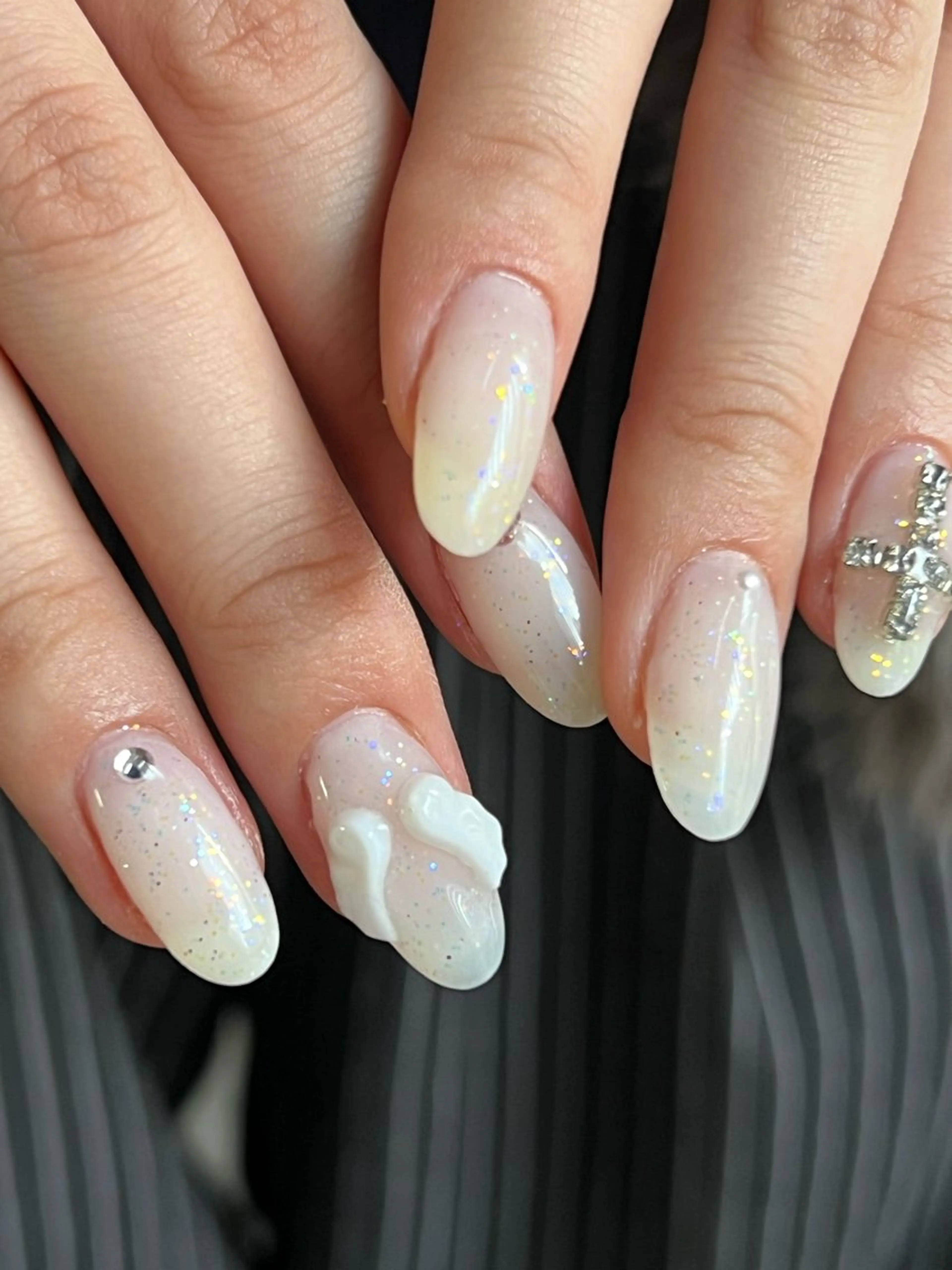 ネイル ハンドネイル Hata nail 🎀個性派ニュアンスのネイルデザイン
