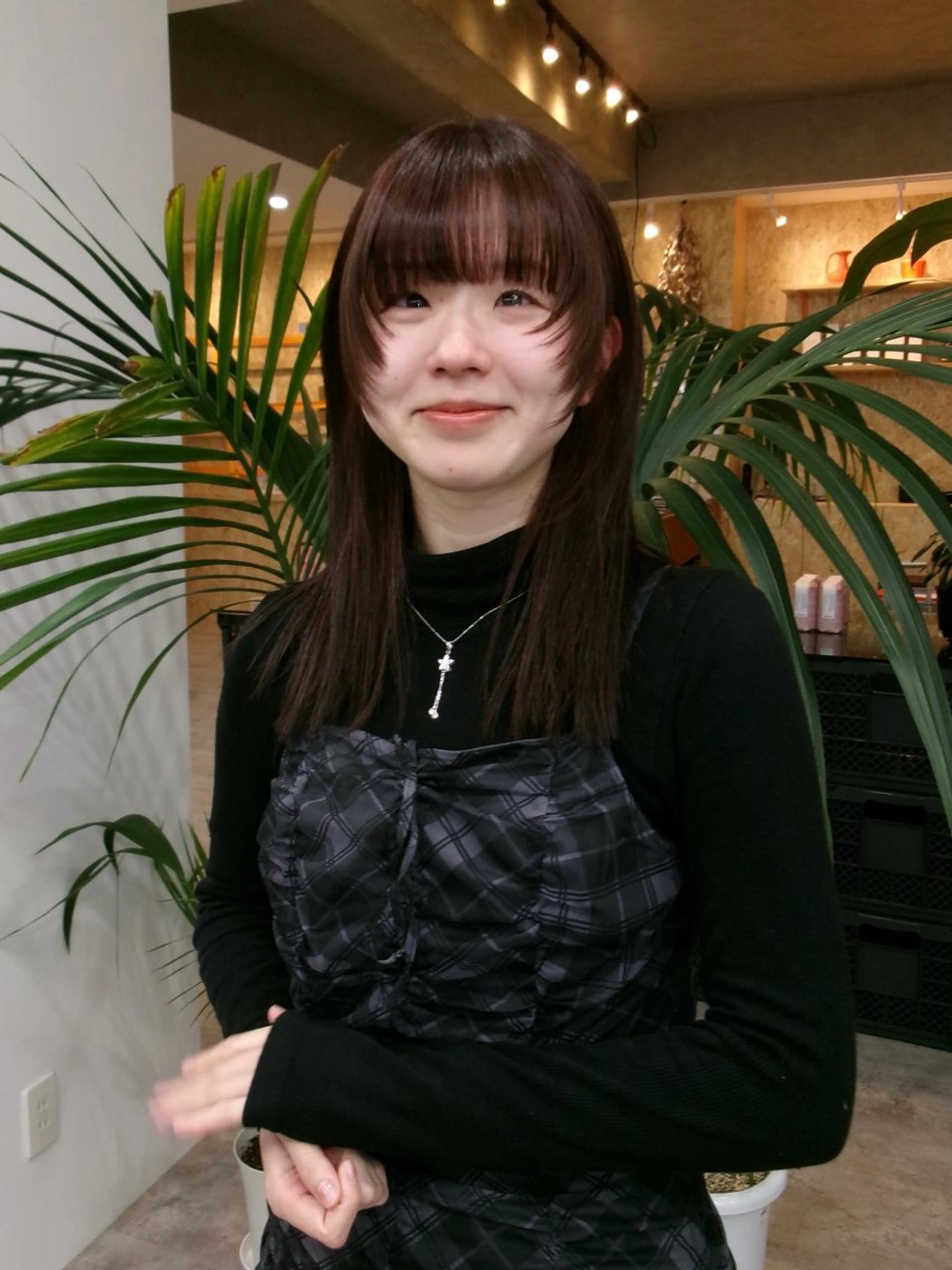 セミロング カラー JOULE'S natsukiのヘアスタイル