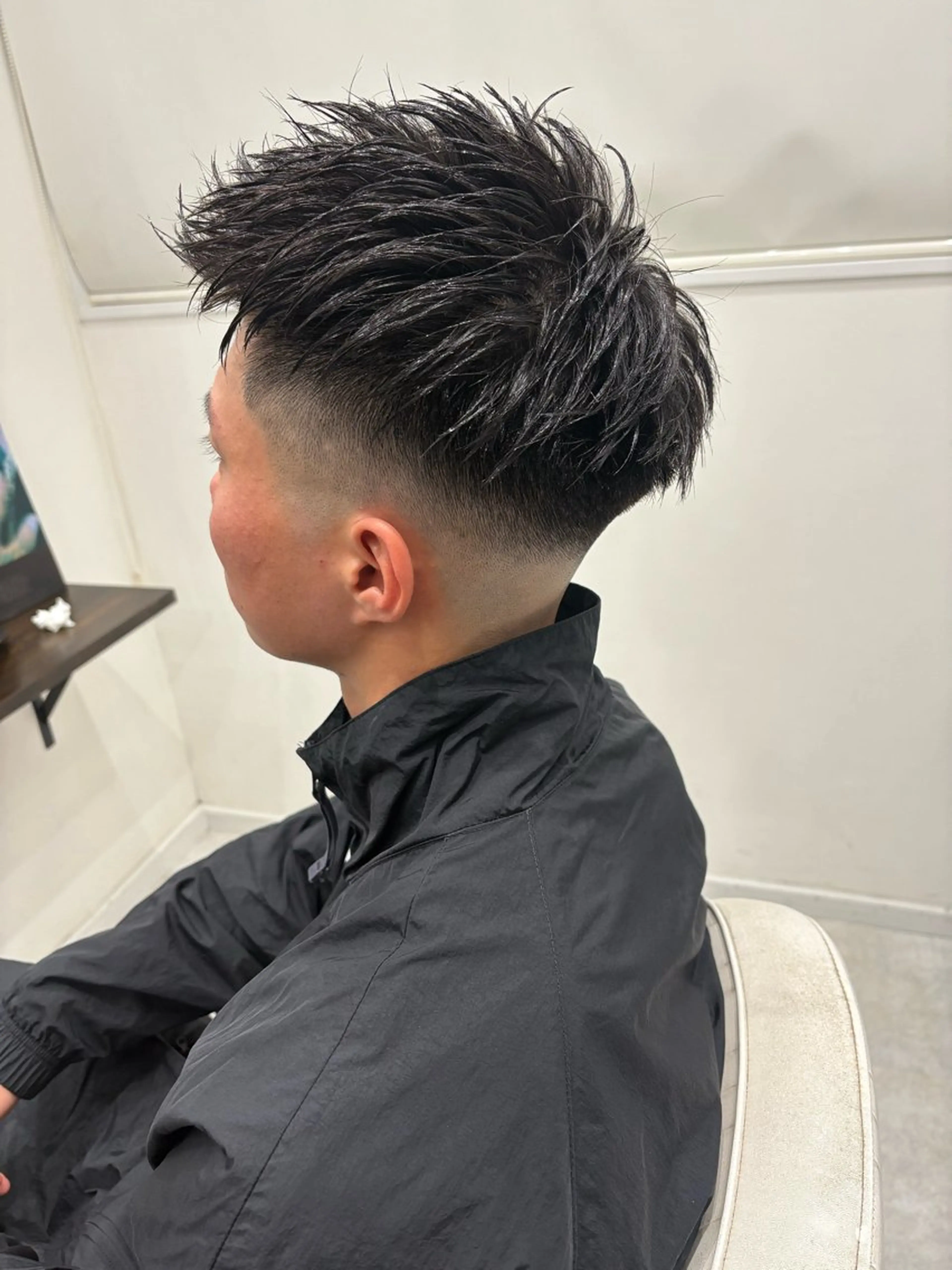 ショート メンズ カット 本間 颯太のヘアスタイル