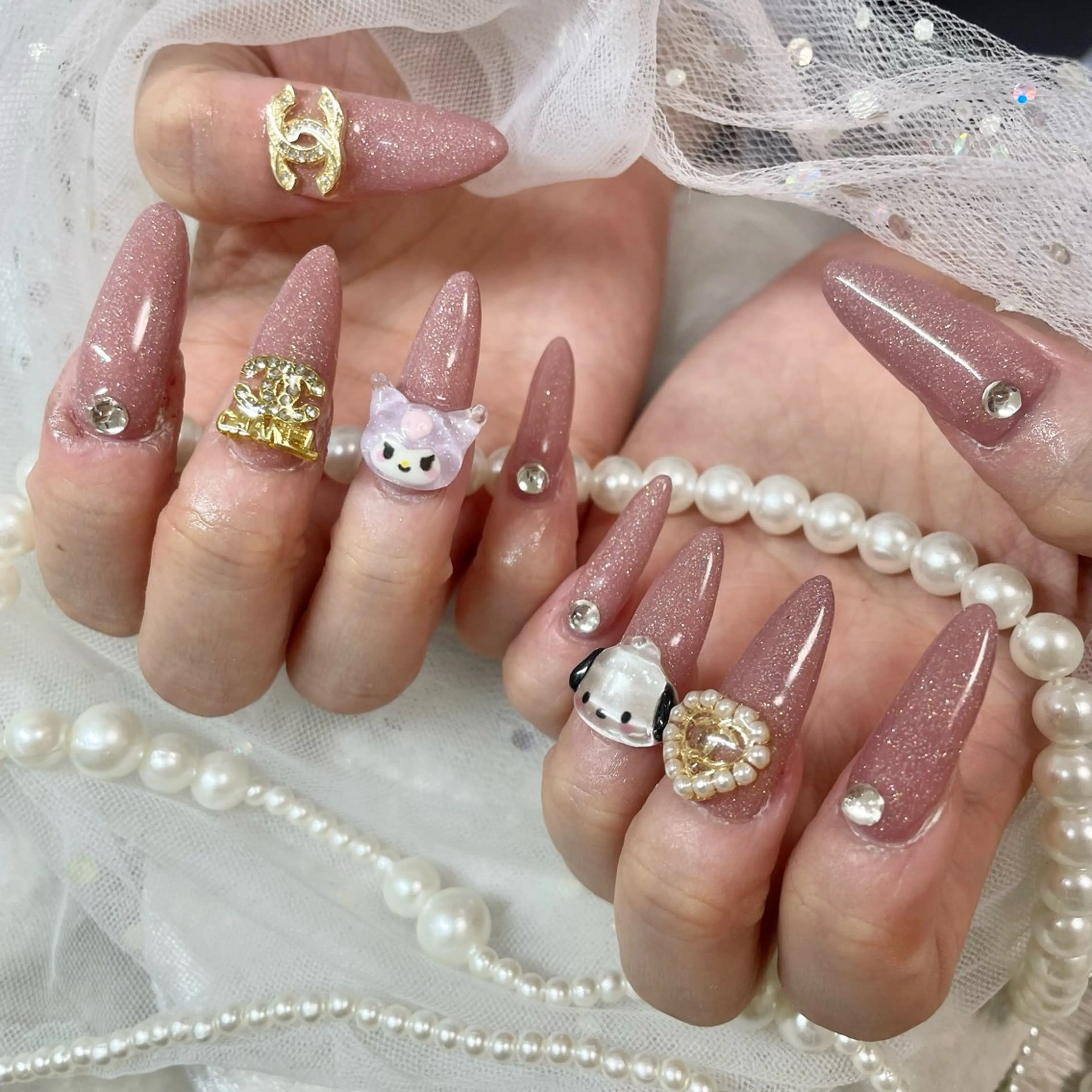 ネイル ワンホンネイル ハンドネイル 🎀AYAKO 🎀中韓ネイルのネイルデザイン