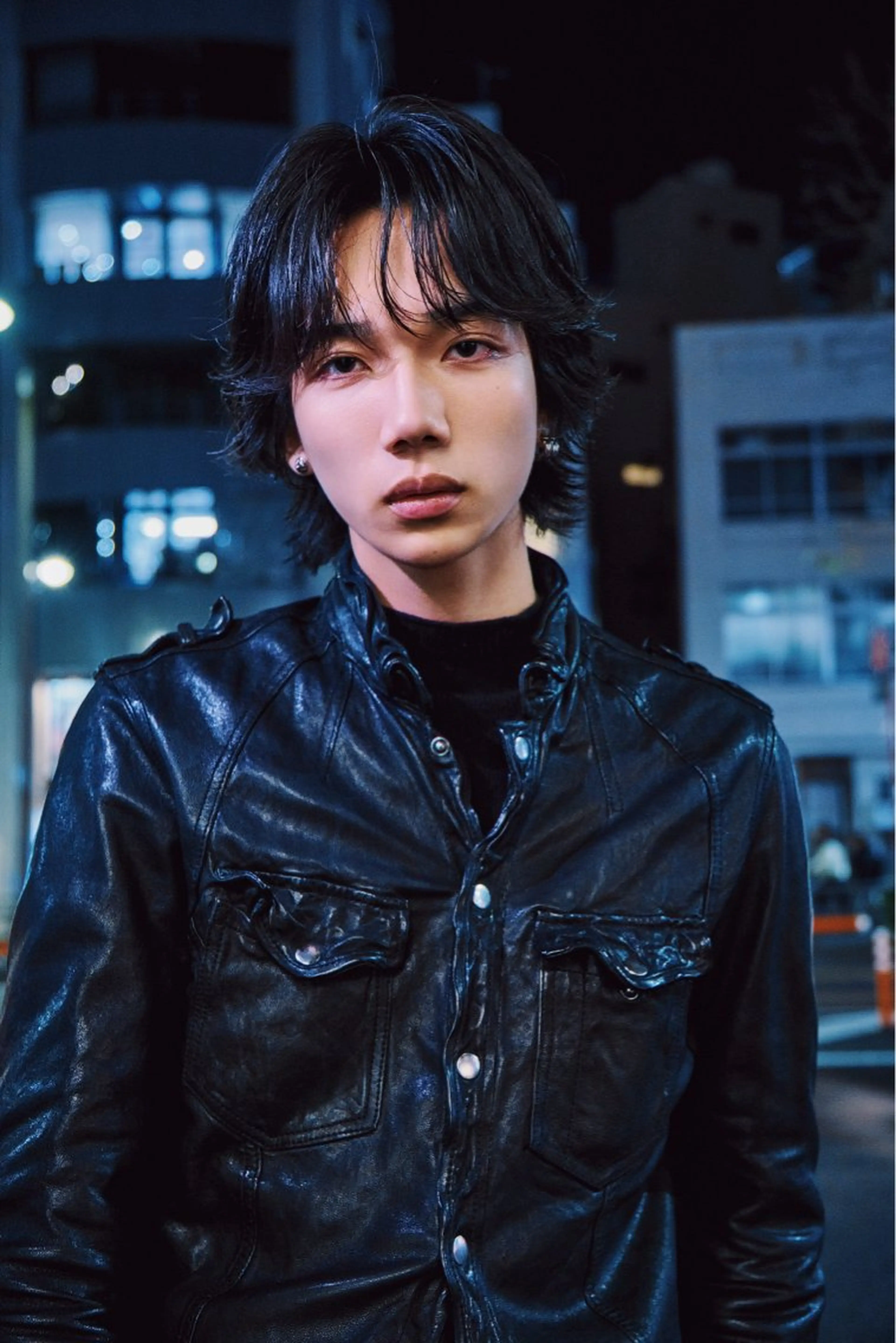 ショート パーマ メンズサロン ANSWER 渋谷所属・渋谷/メンズパーマ/ ミディアム /れにいのヘアスタイル