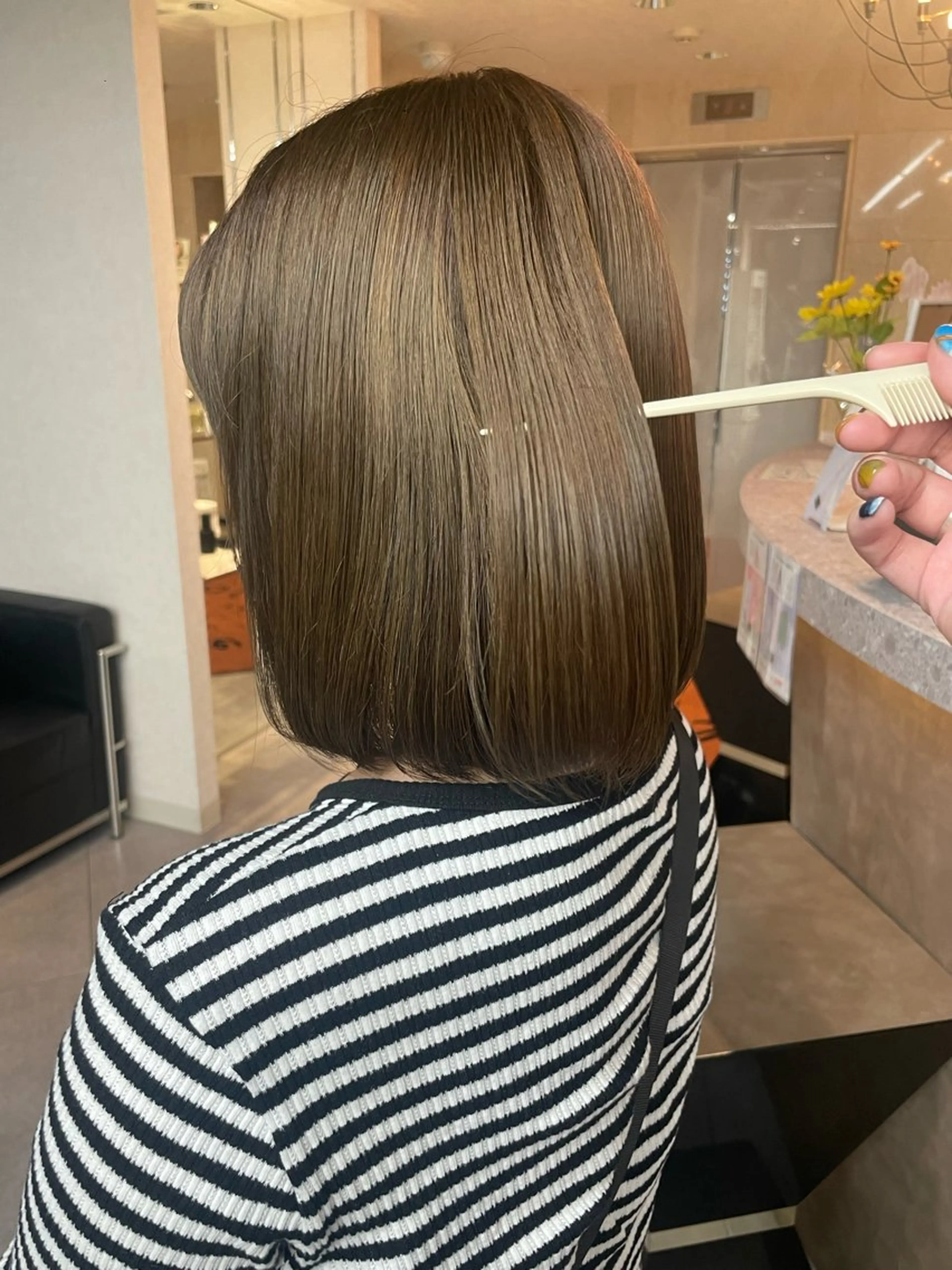 ショート カラー ハイトーン/メンズ/ デザイン/梅田/ミユのヘアスタイル