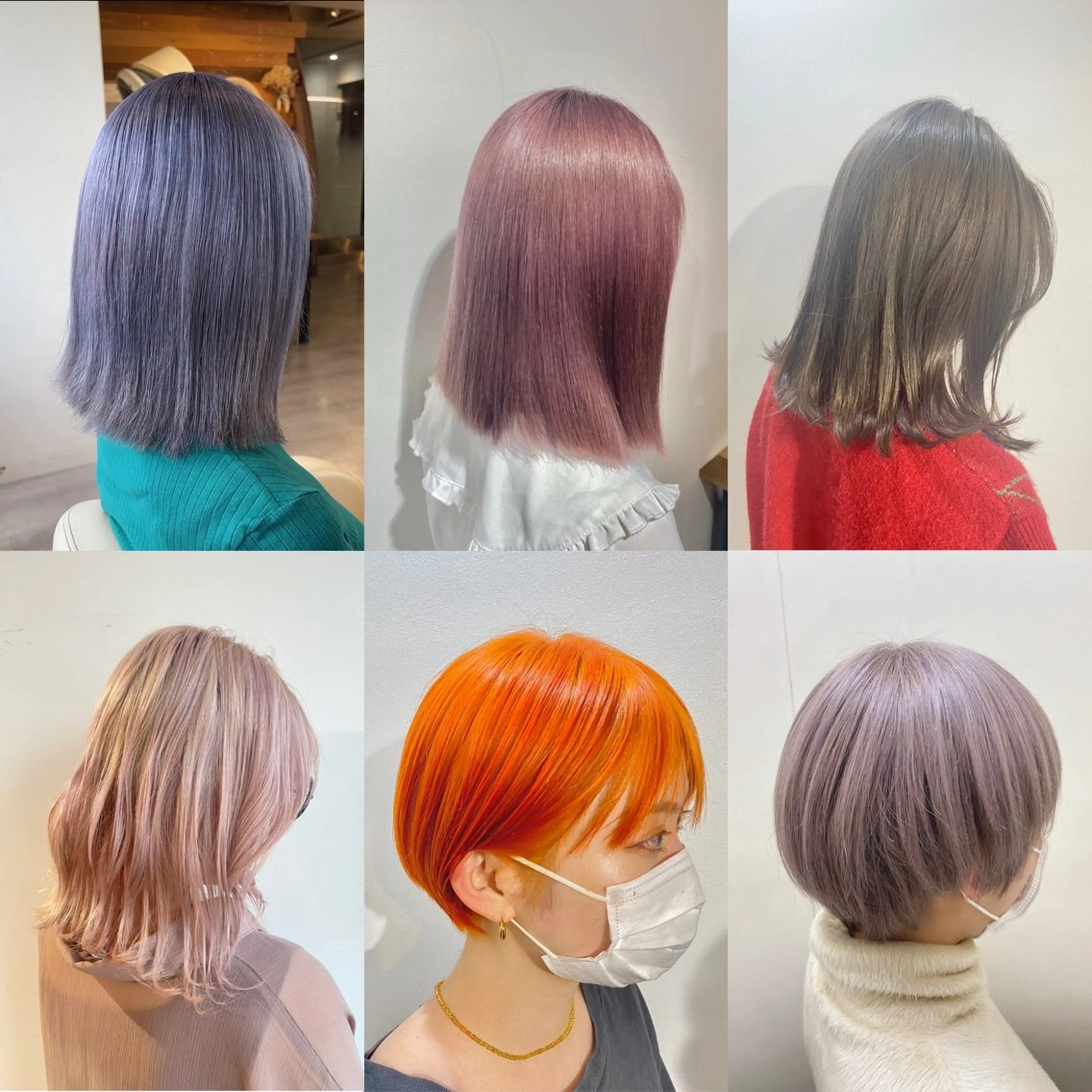 ✂️カット＋ダブルカラー『髪質改善ケアブリーチ＋イルミナカラー＋aujua1step』の写真