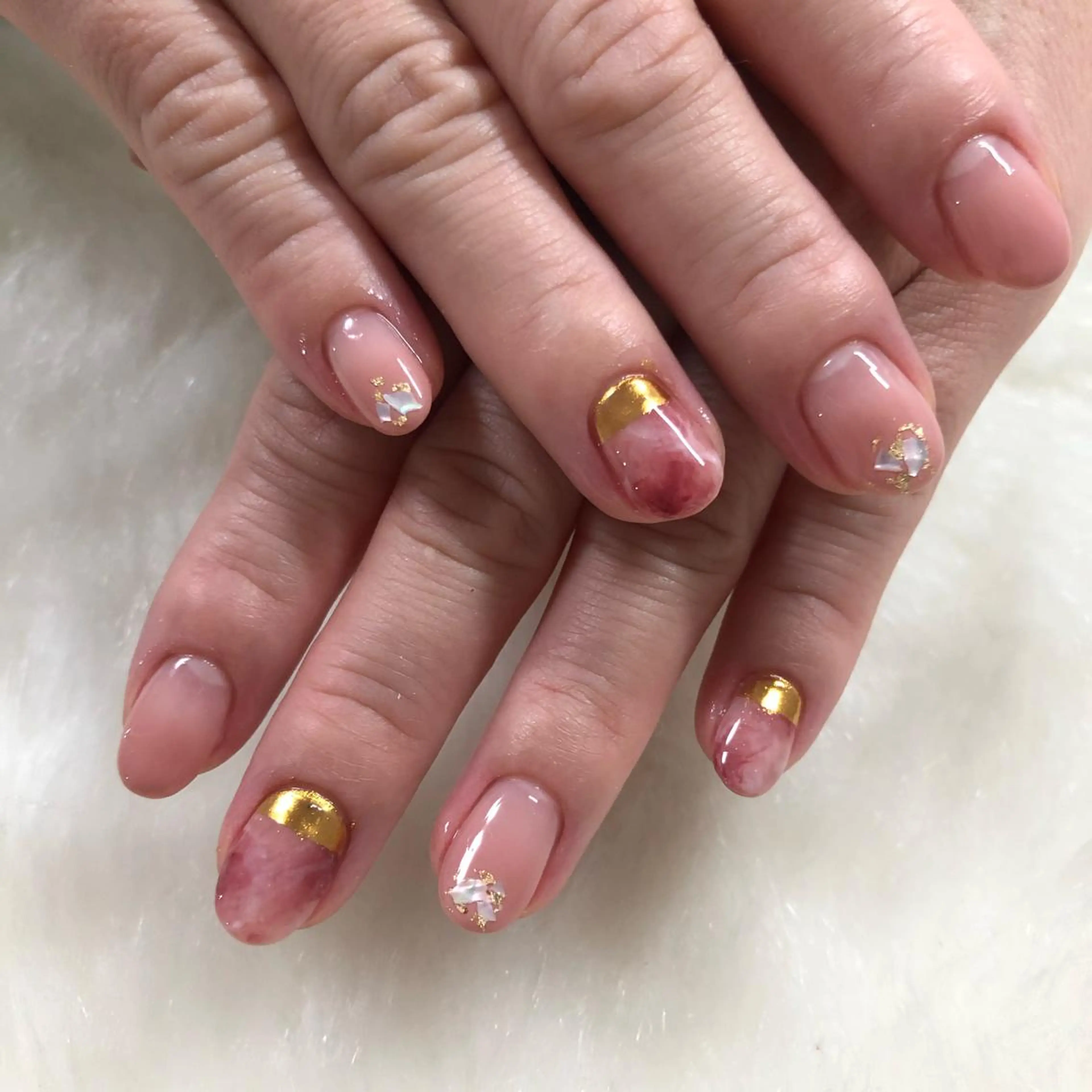 ネイル ハンドネイル フットネイル ハンドケア Miyagi Asamiのネイルデザイン