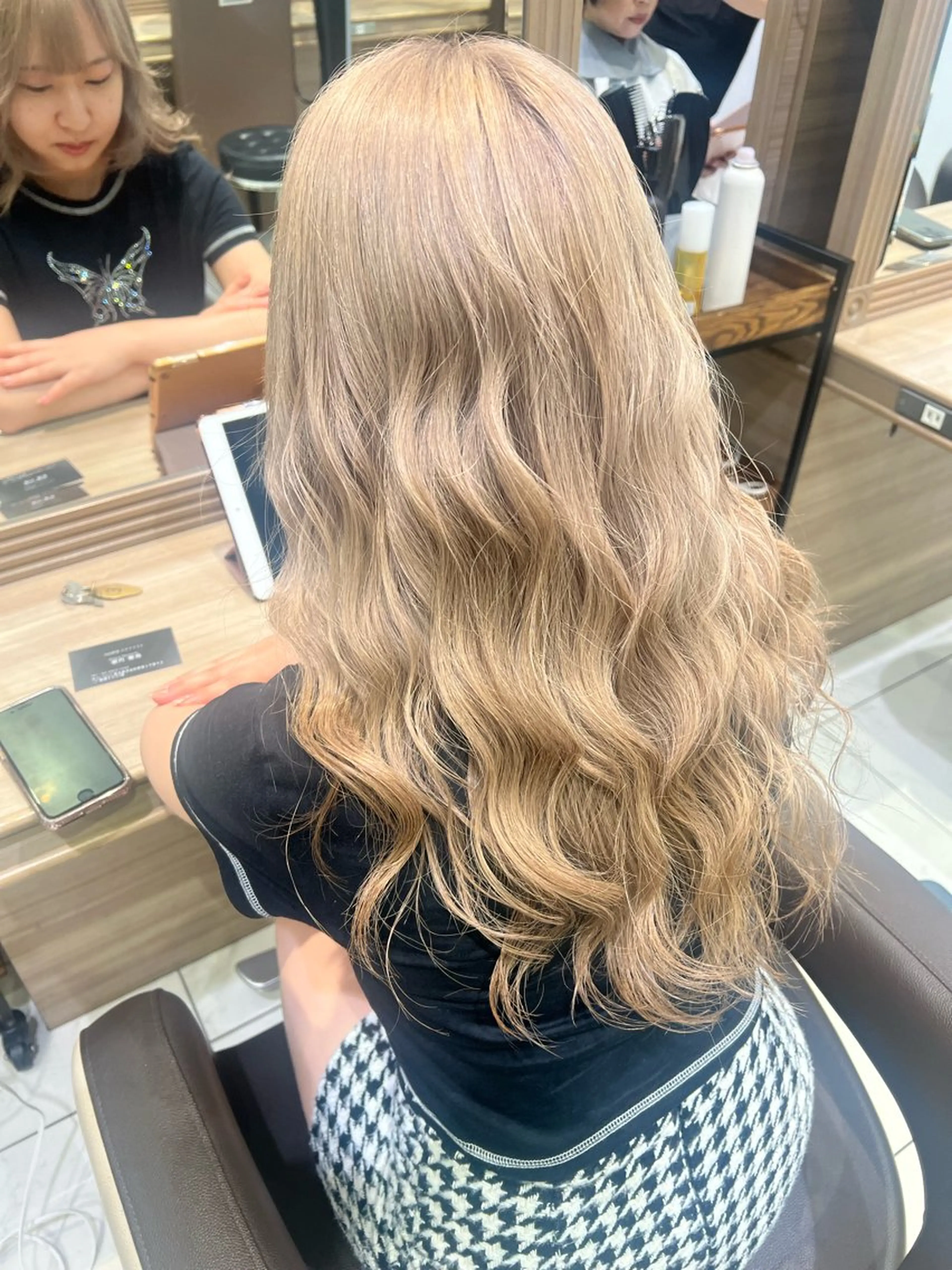 ロング カラー ブリーチ/デザイン 💎ryuyaのヘアスタイル