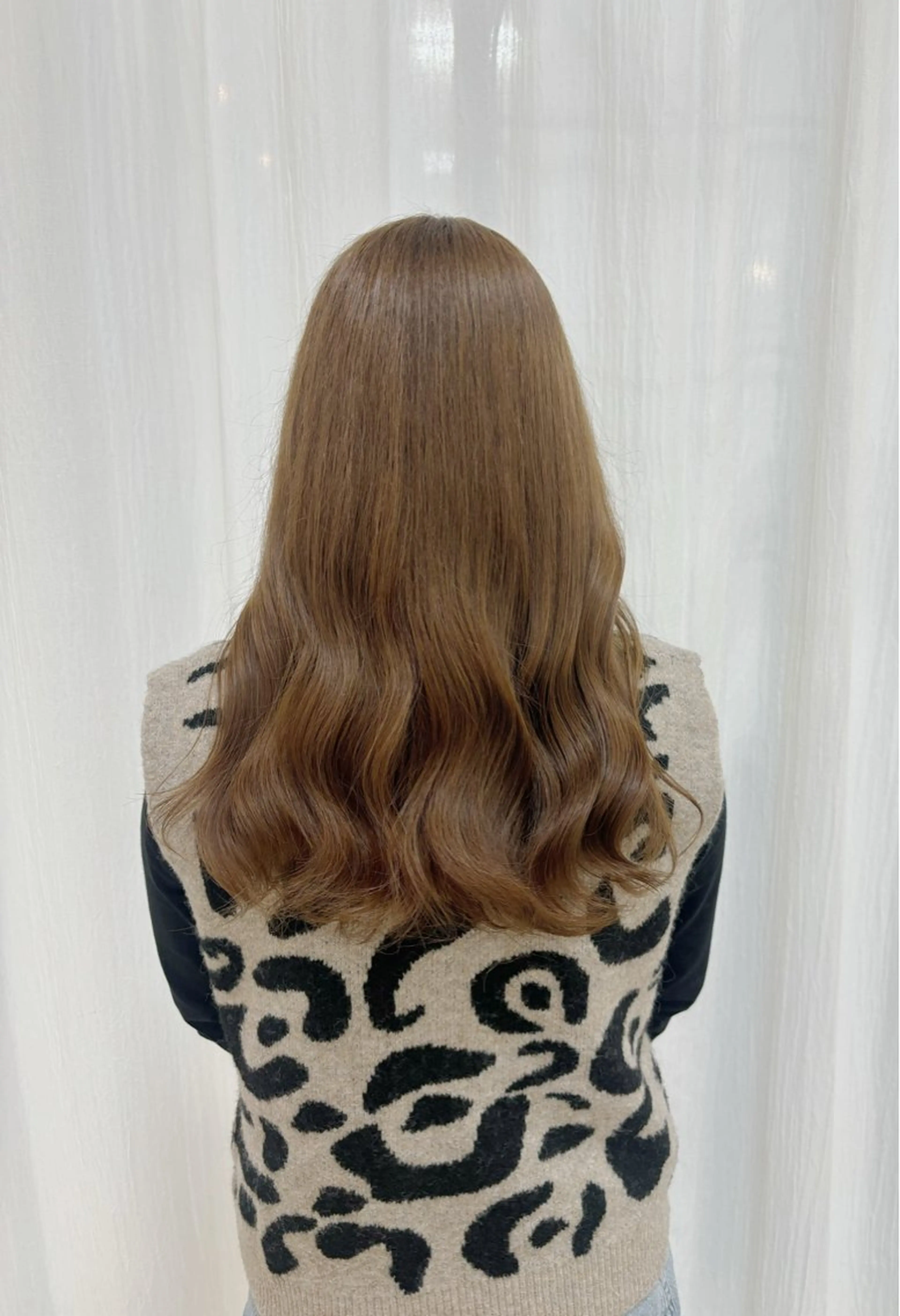 セミロング ヘアカラー トリートメント eMu🎀 🤍MIYU🤍のヘアスタイル