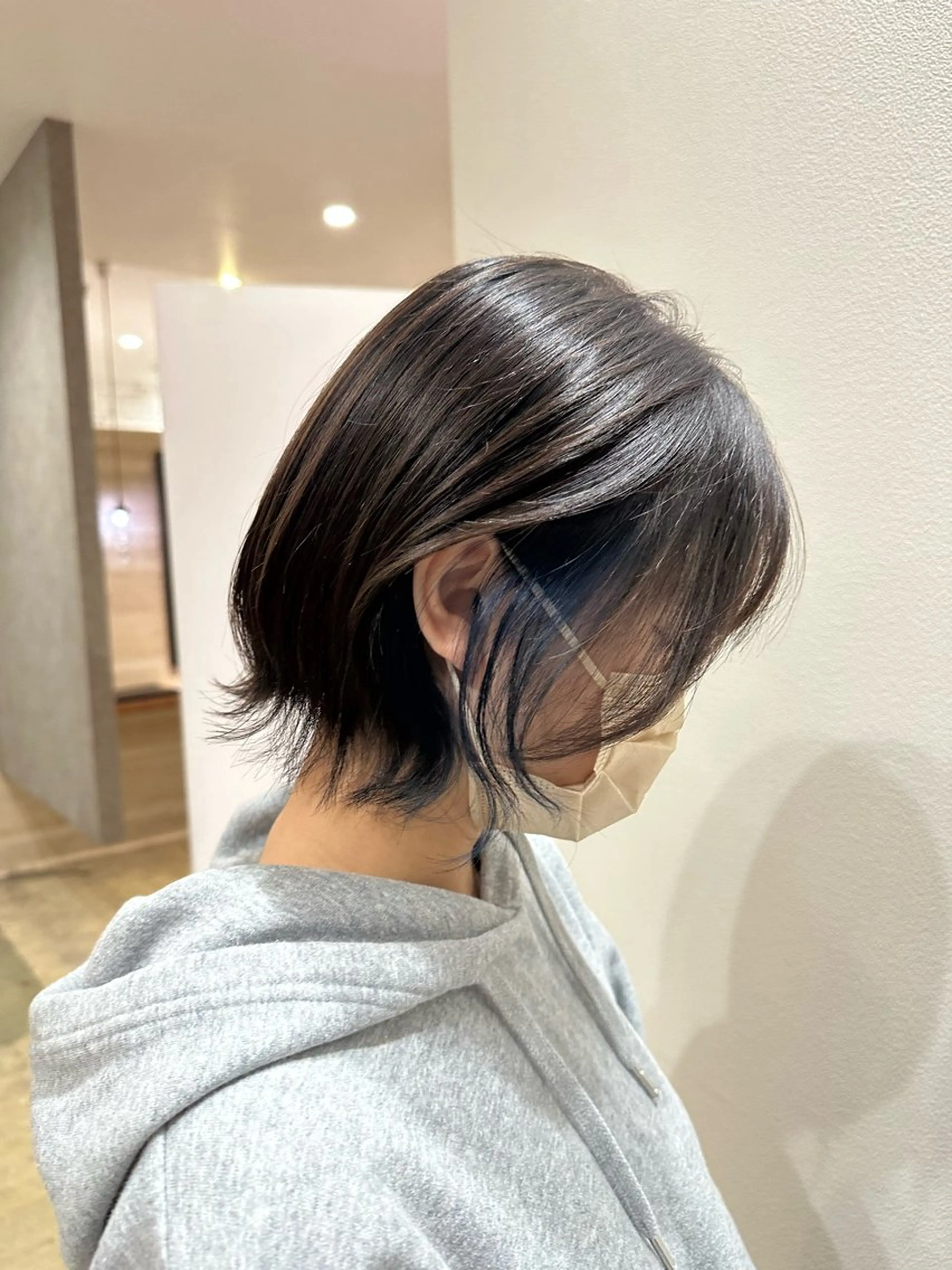 ショート カラー インナーカラー ウルフカット ヘアカラー 2do Yu-kiのヘアスタイル