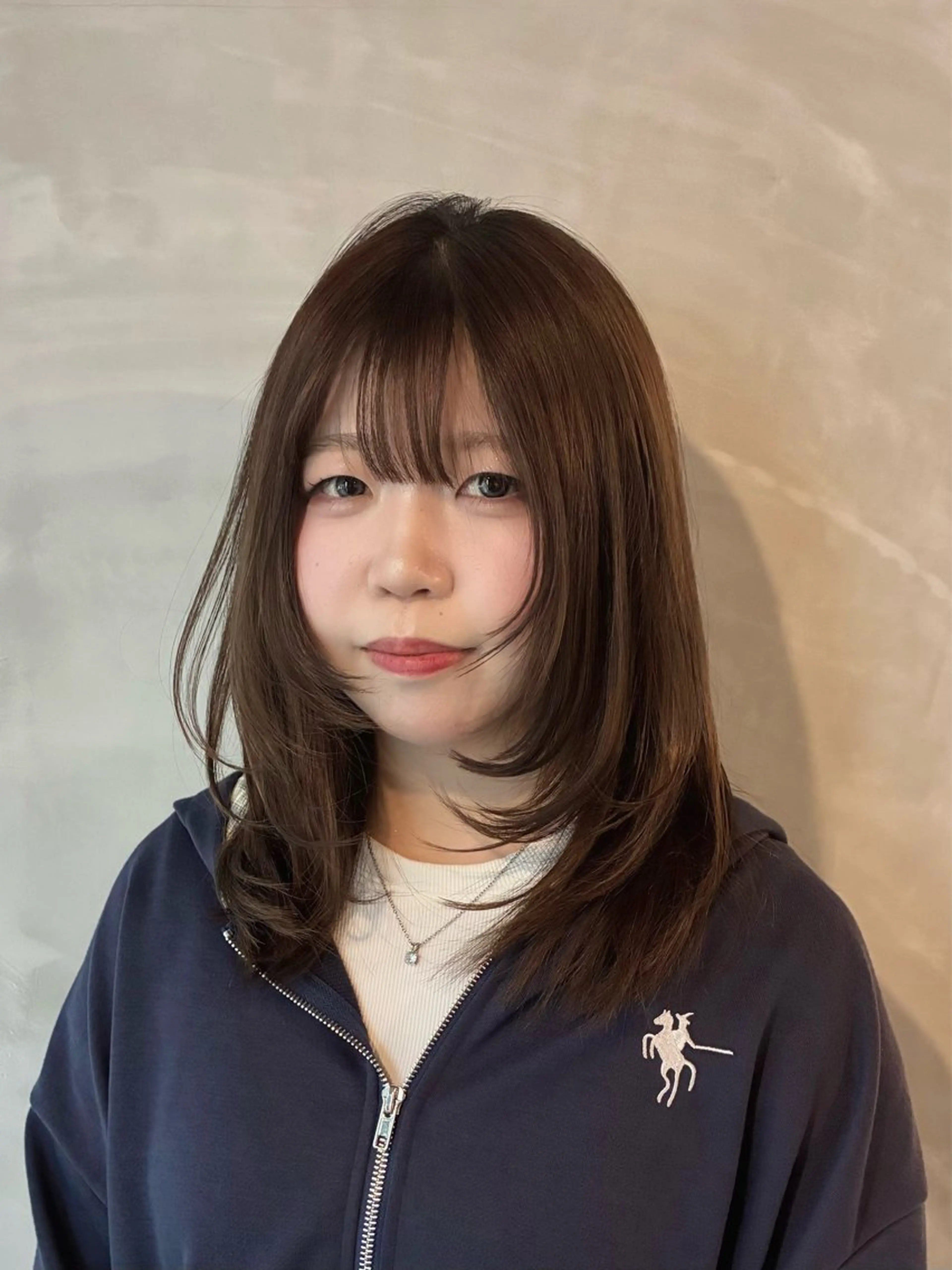 セミロング レイヤーカット 似合わせカット カット ヘアカラー トリートメント 「似合わせ/髪質改善 《ワタル》」のヘアスタイル