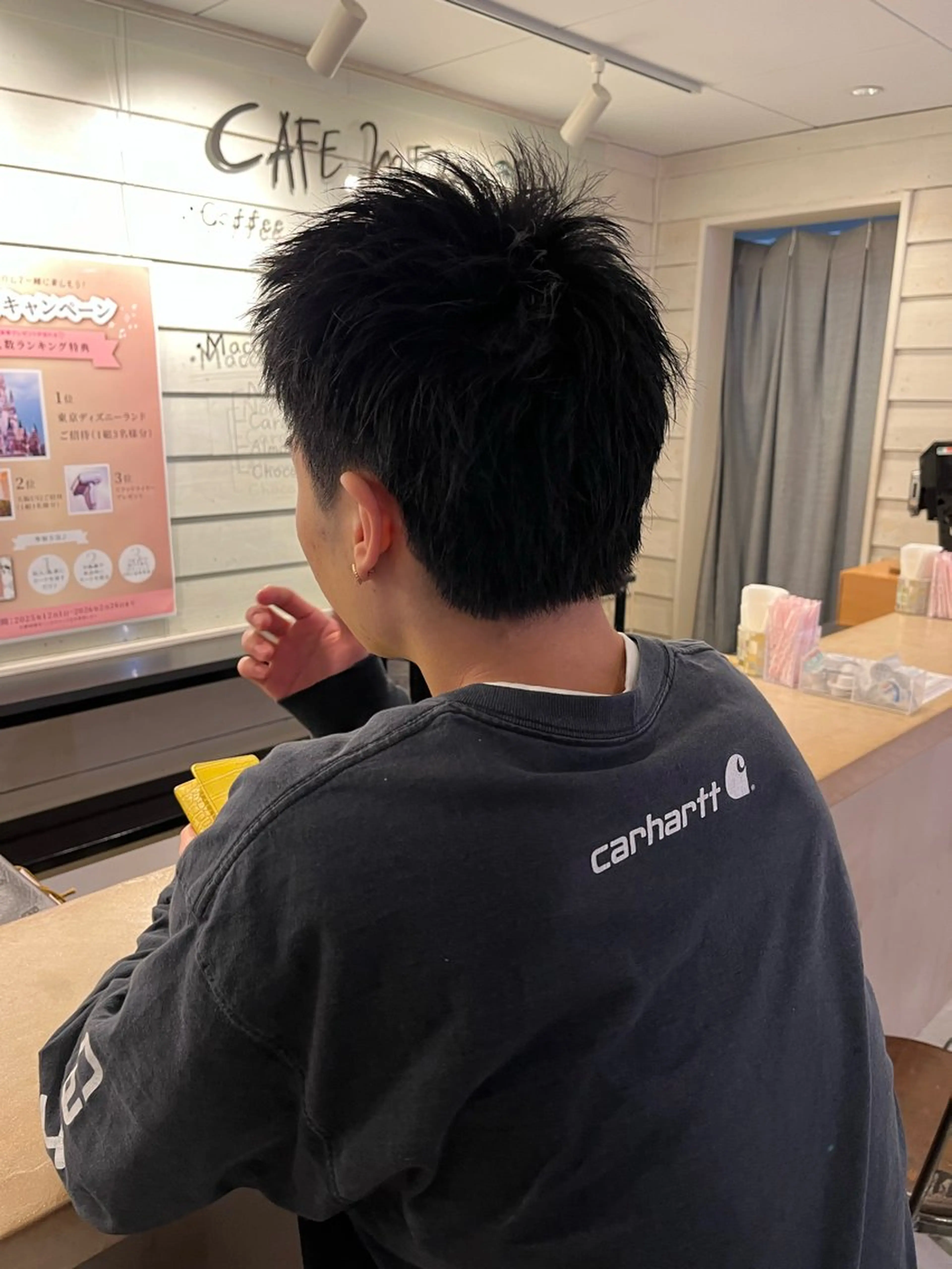 カラー メンズ ヘアカラー 辻 瑛大のヘアスタイル