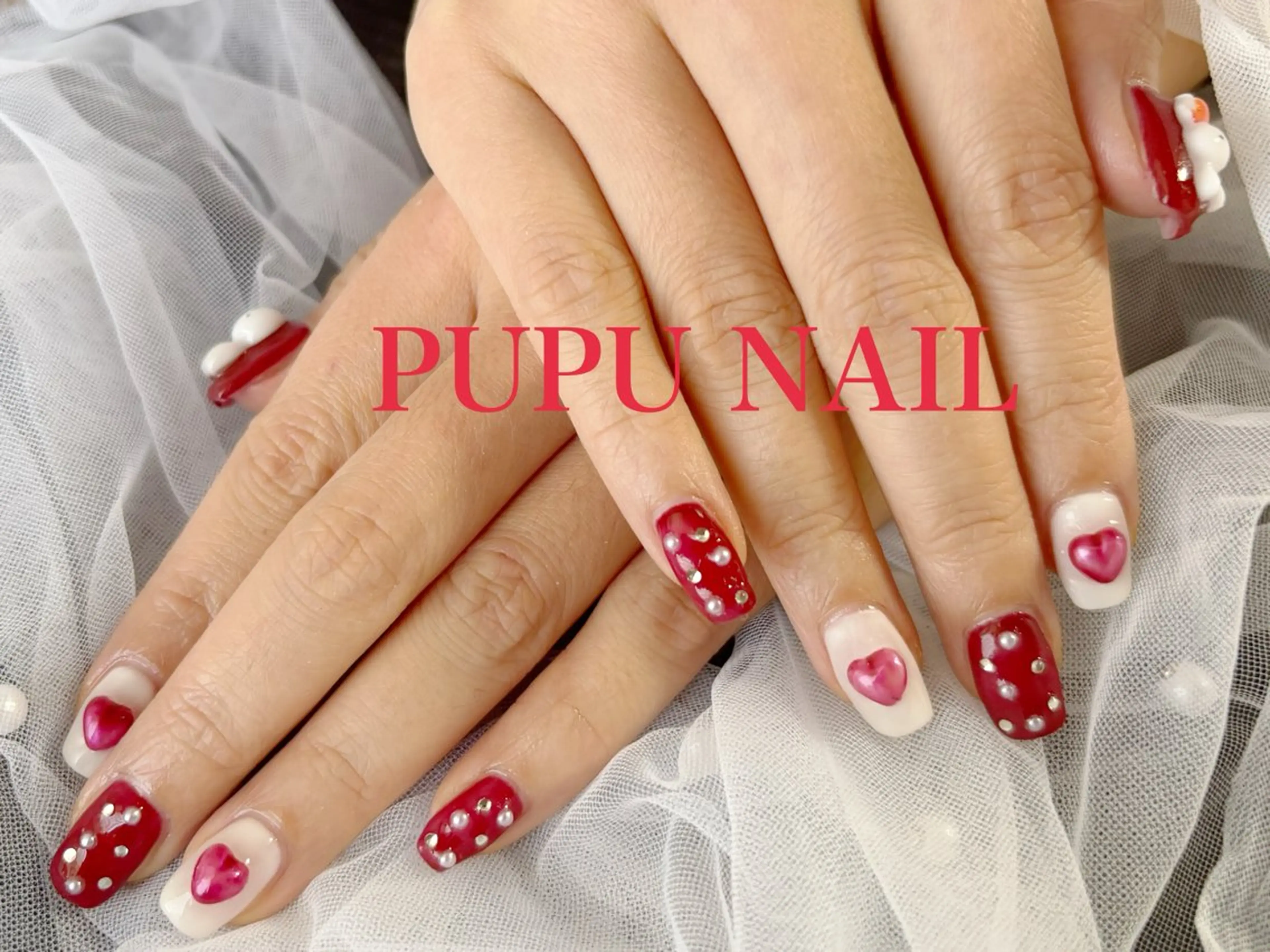 ミディアム ハンドネイル Re:Nail Formula所属・kido chieのネイルデザイン