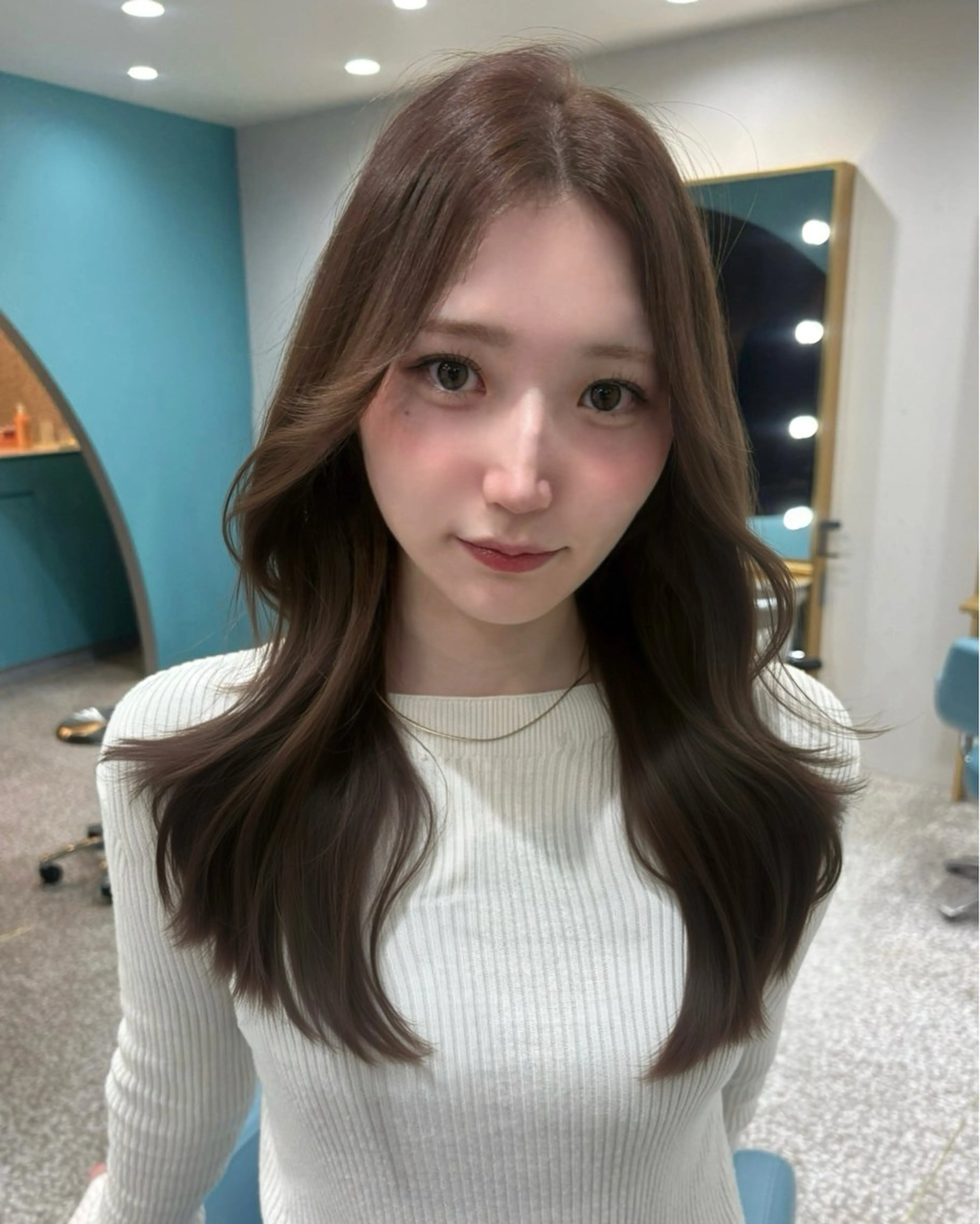 ロング 上谷 圭輝のヘアスタイル