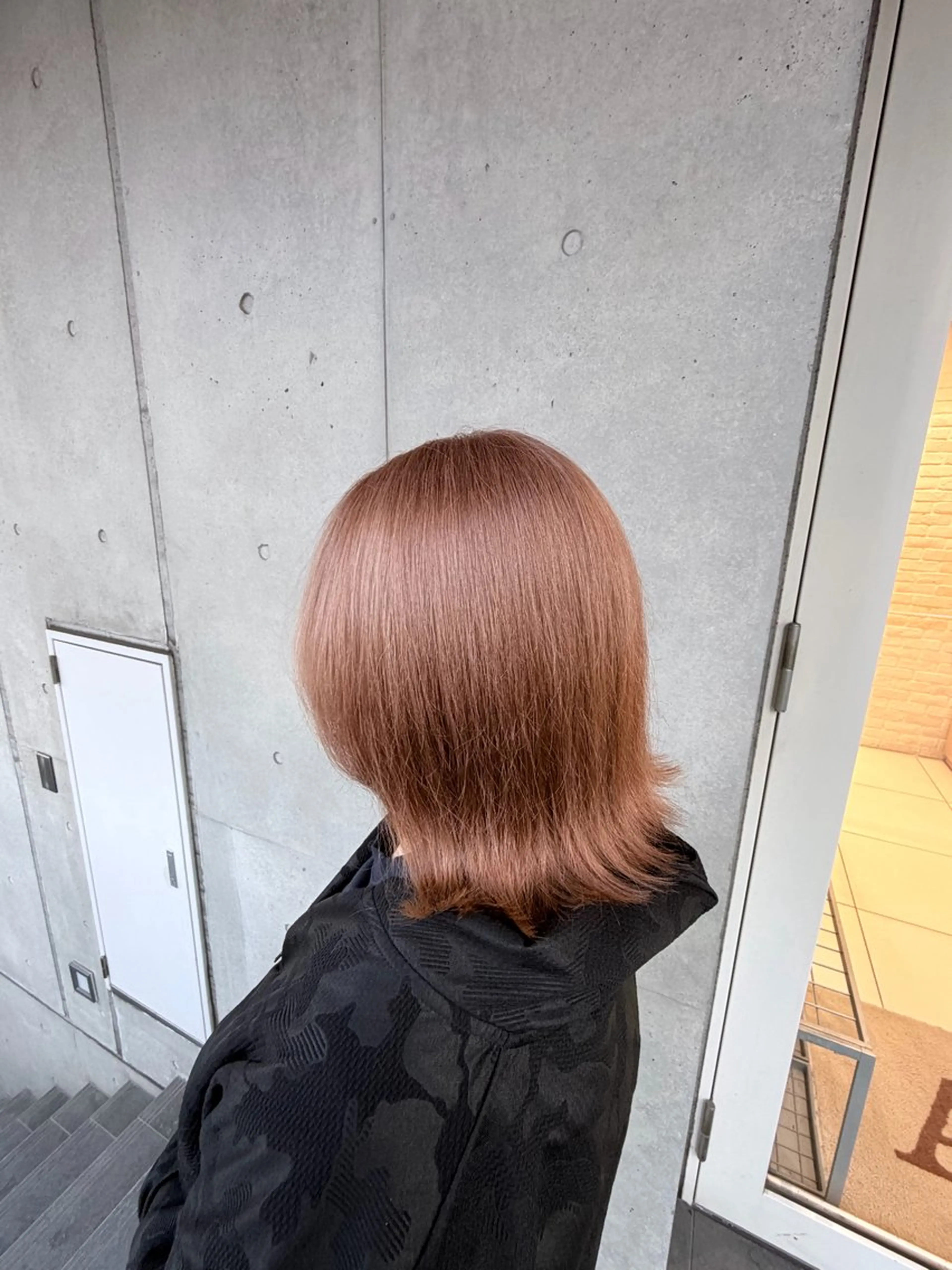 ミディアム カット 渡邉 尚悟のヘアスタイル