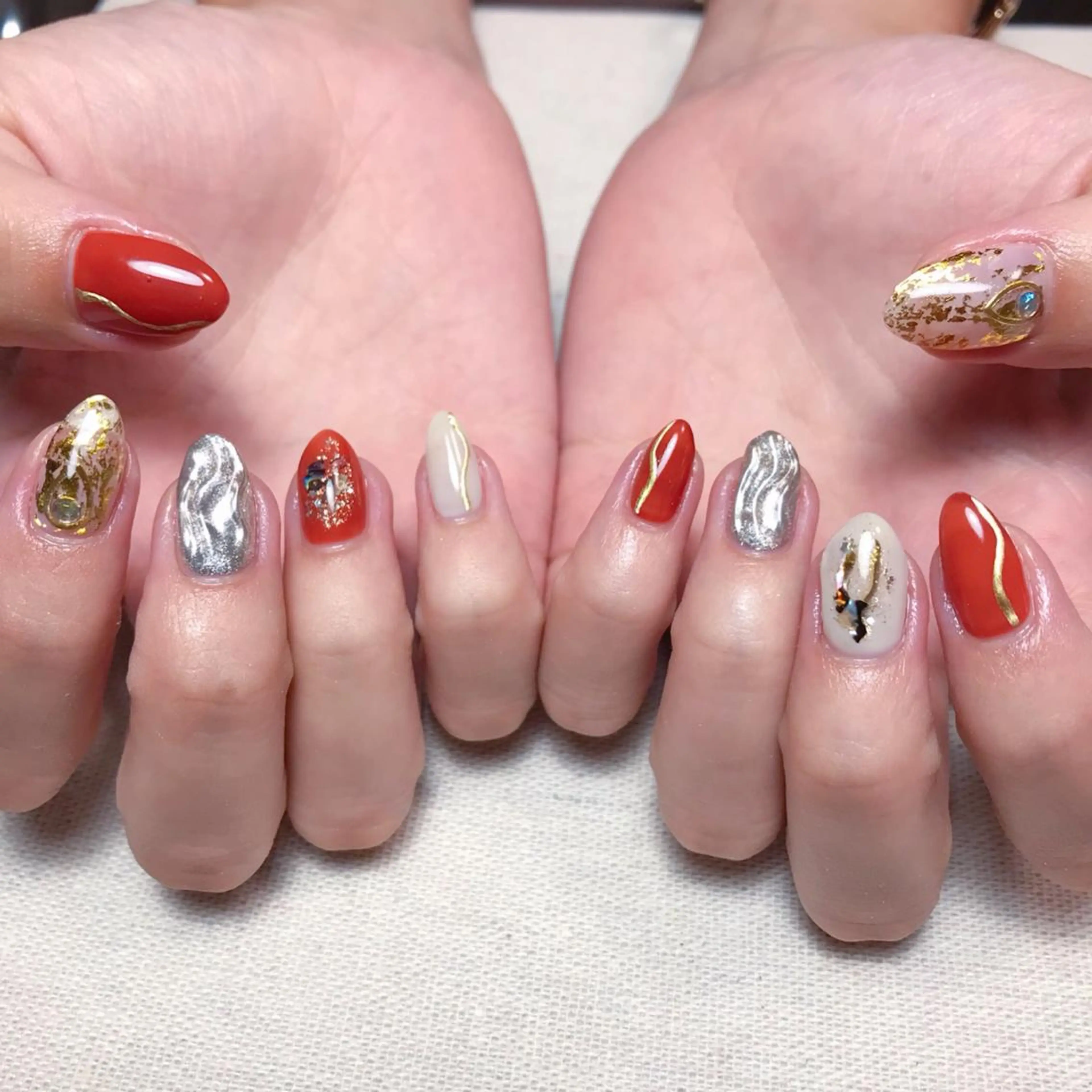 ネイル ハンドネイル 💅chainail _aiのネイルデザイン