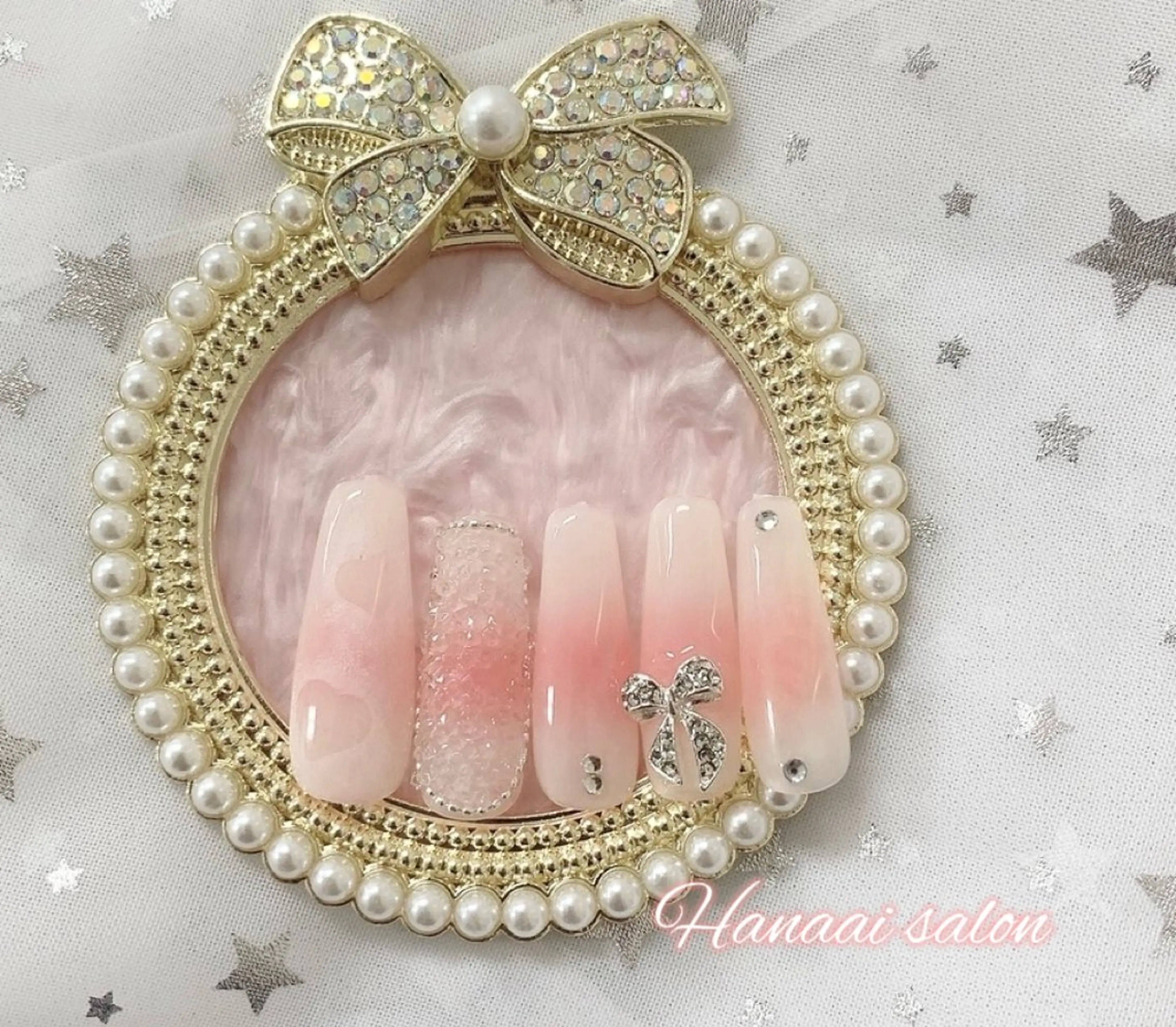 セミロング Hanaai Salon新宿店のネイルデザイン