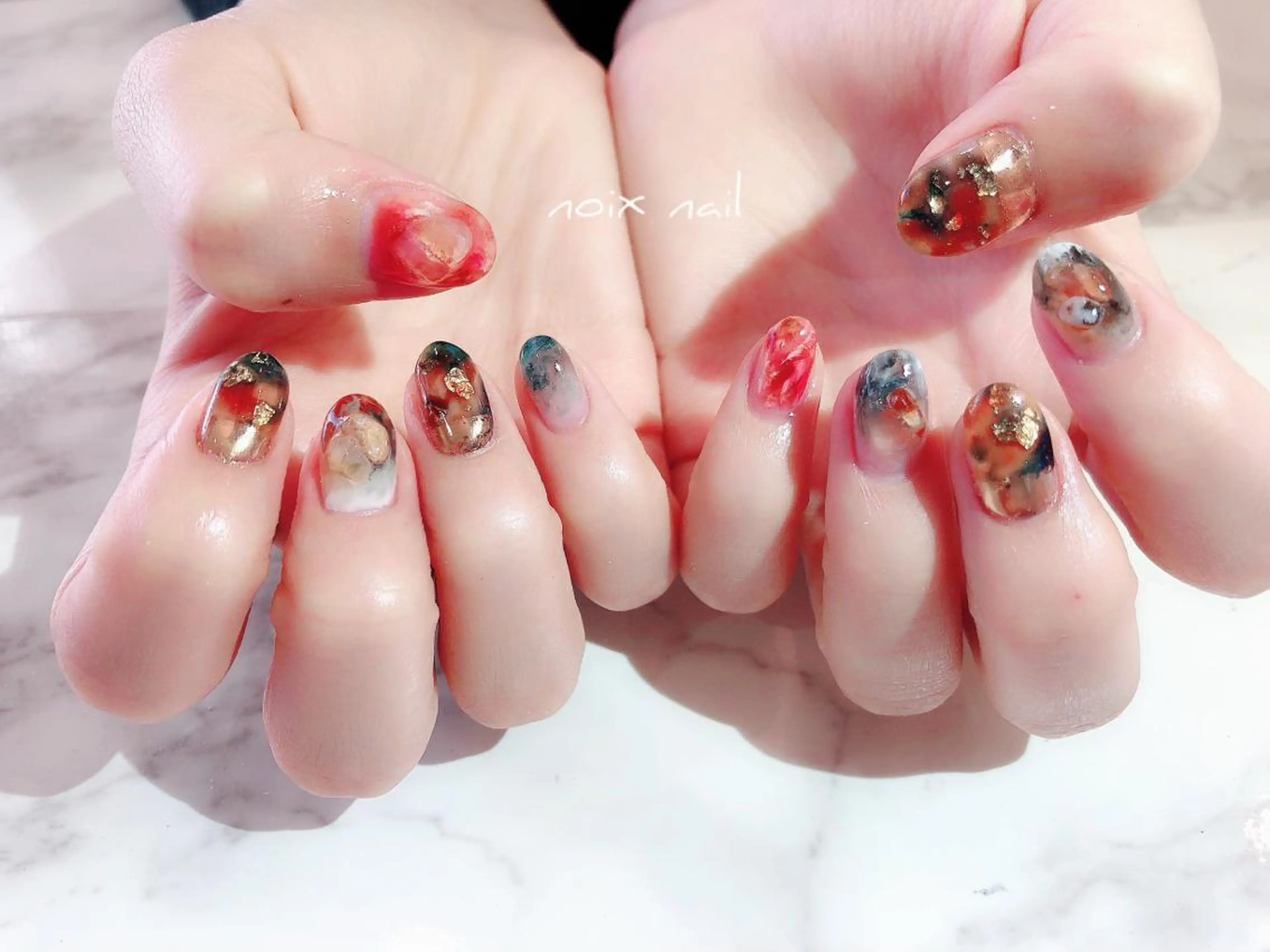 ネイル noix nail &eyeのネイルデザイン