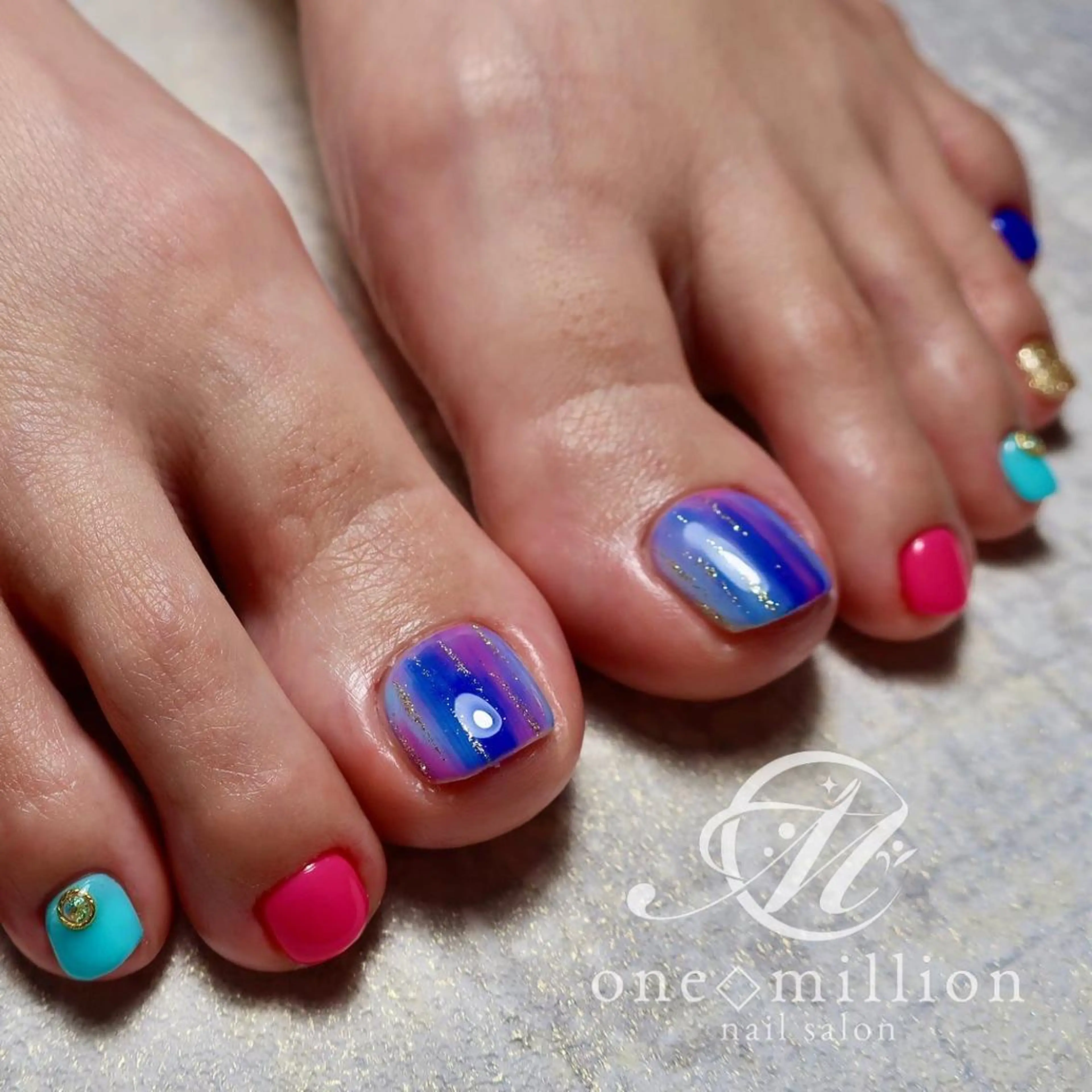 ネイル nail salon ワンミリオンのネイルデザイン