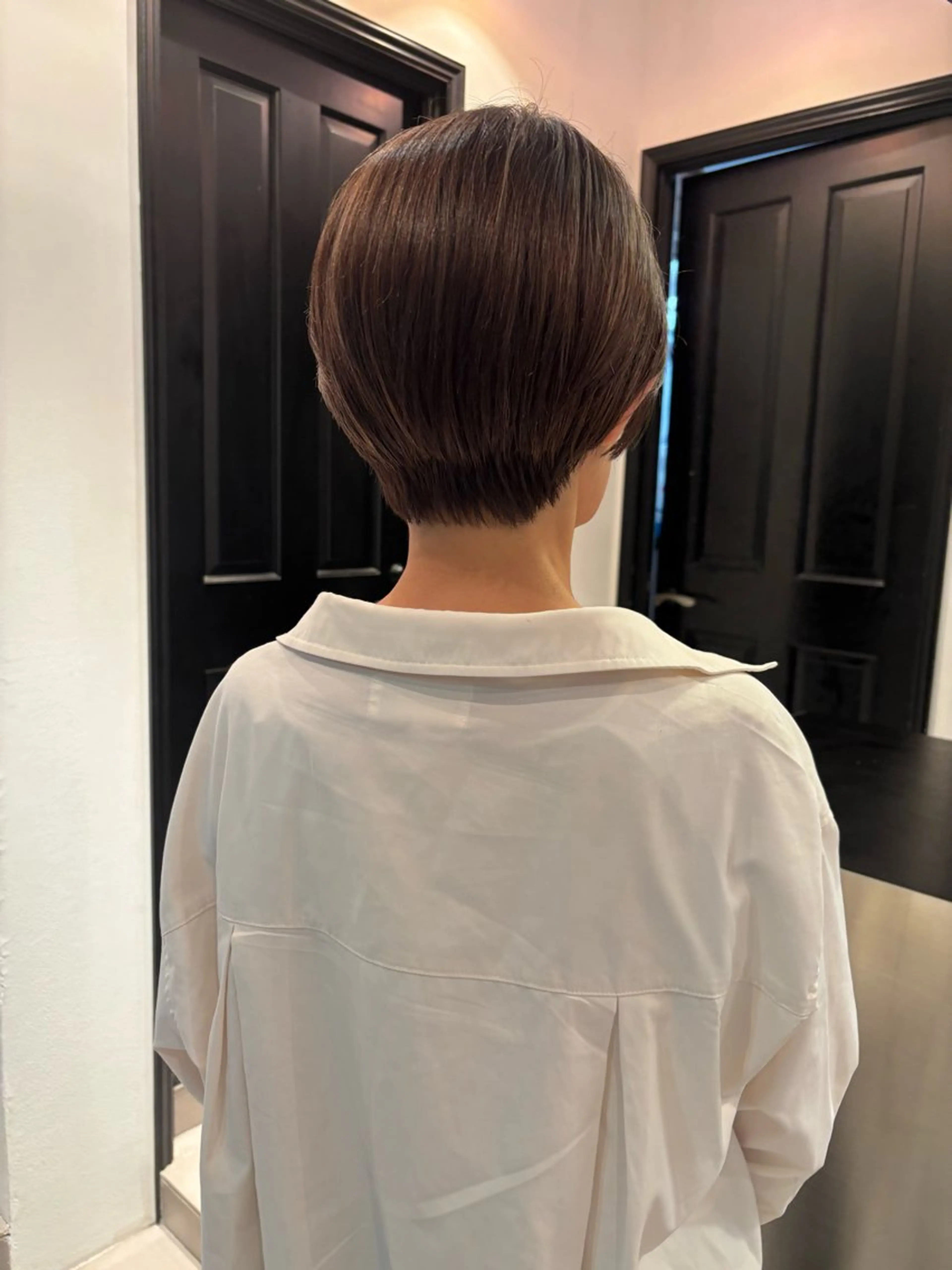 ショート riria/ボブ /透明感カラー🎀のヘアスタイル