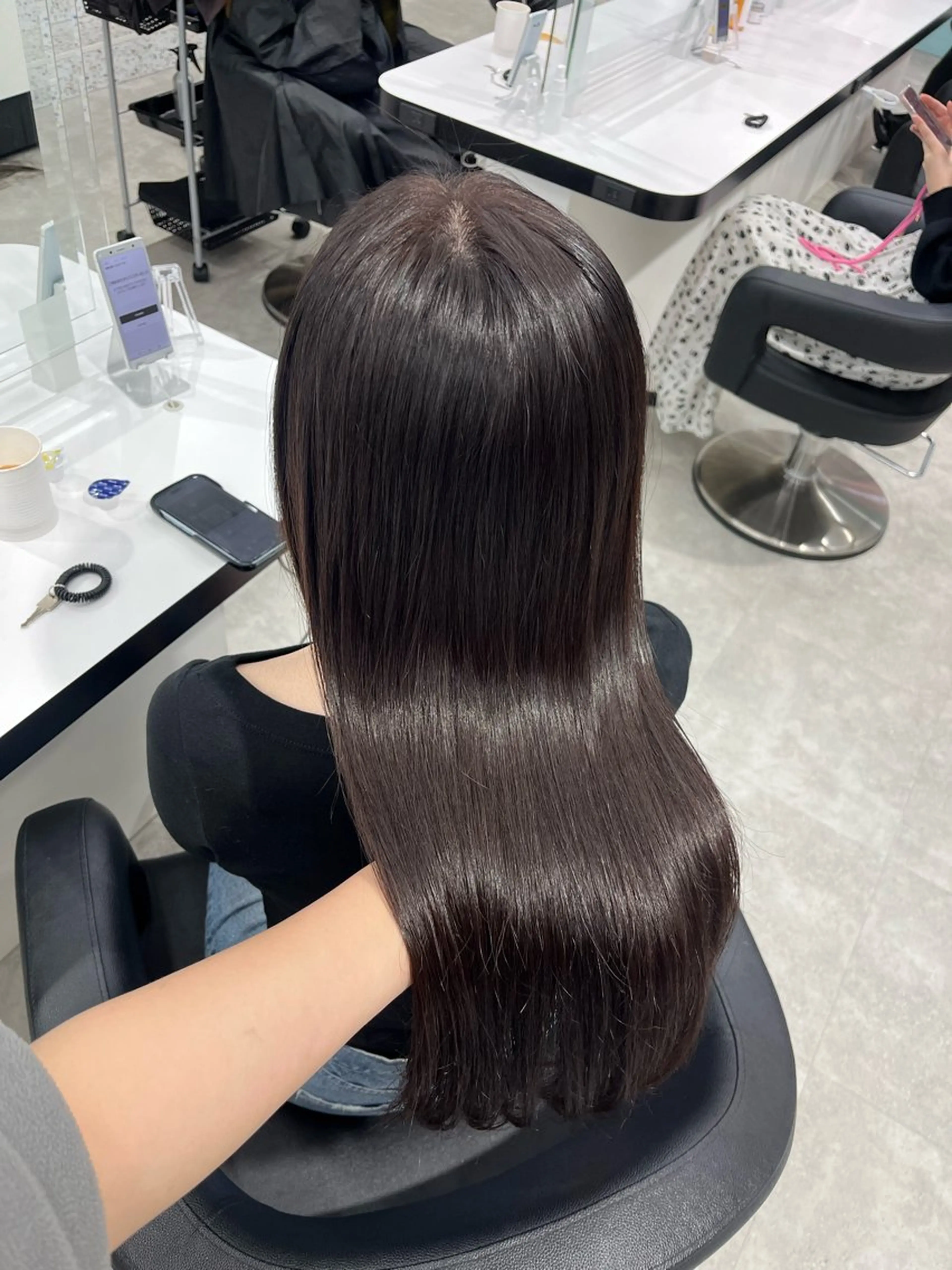 ロング カラー みう/仙台/暖色/ 艶髪/顔周りカット/のヘアスタイル