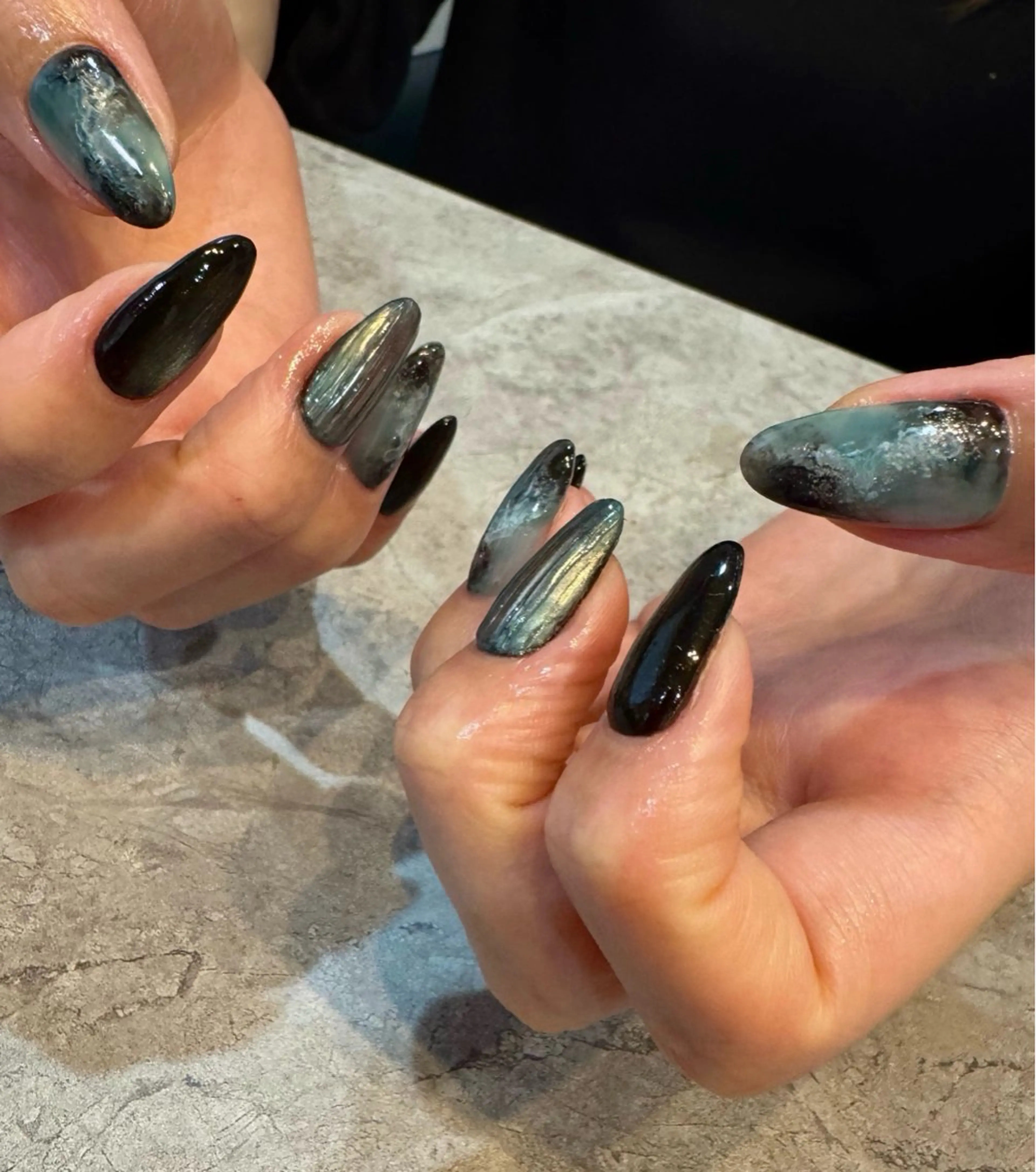 ネイル ニュアンスネイル ハンドネイル Blé nailのネイルデザイン