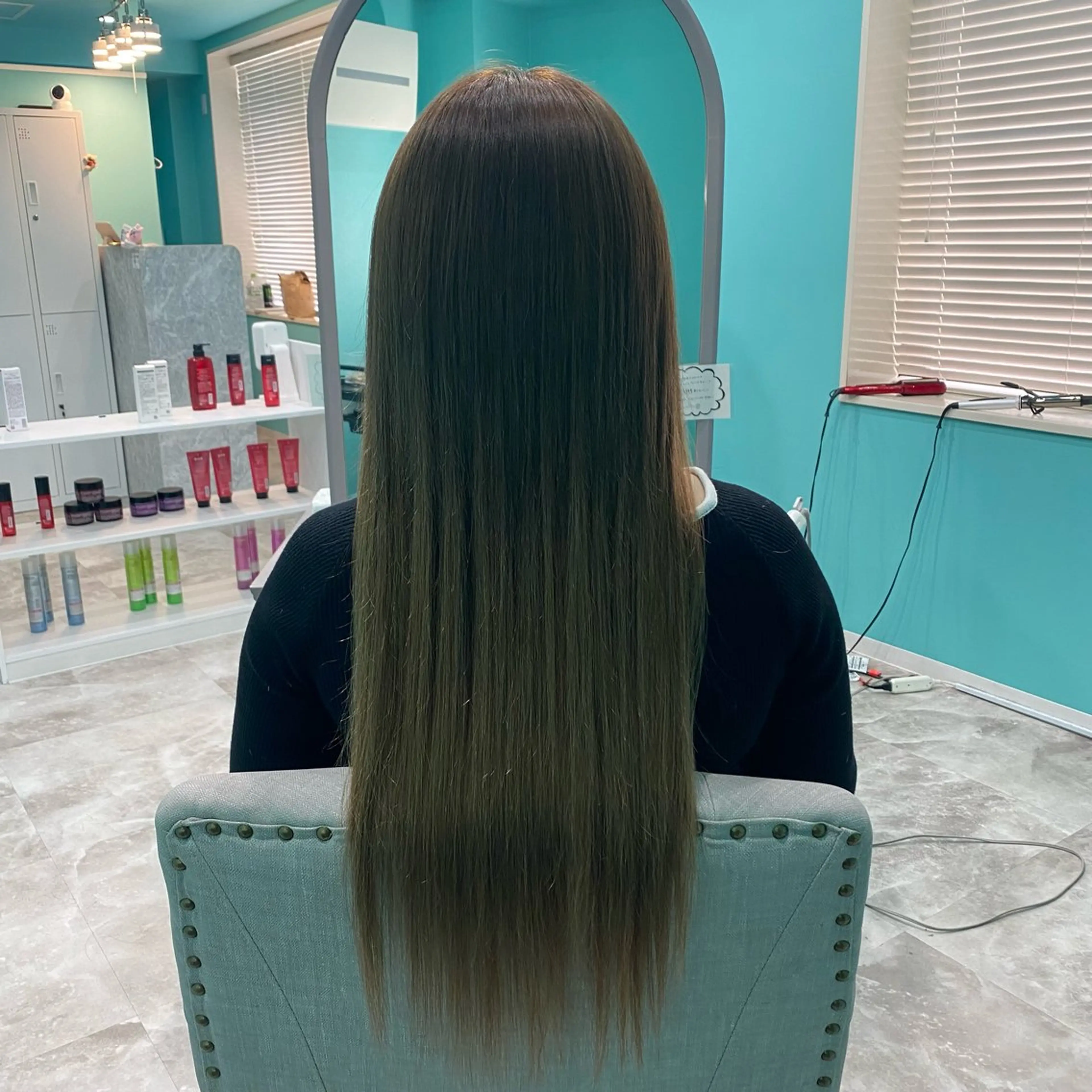 ロング 本間 めいみのヘアスタイル