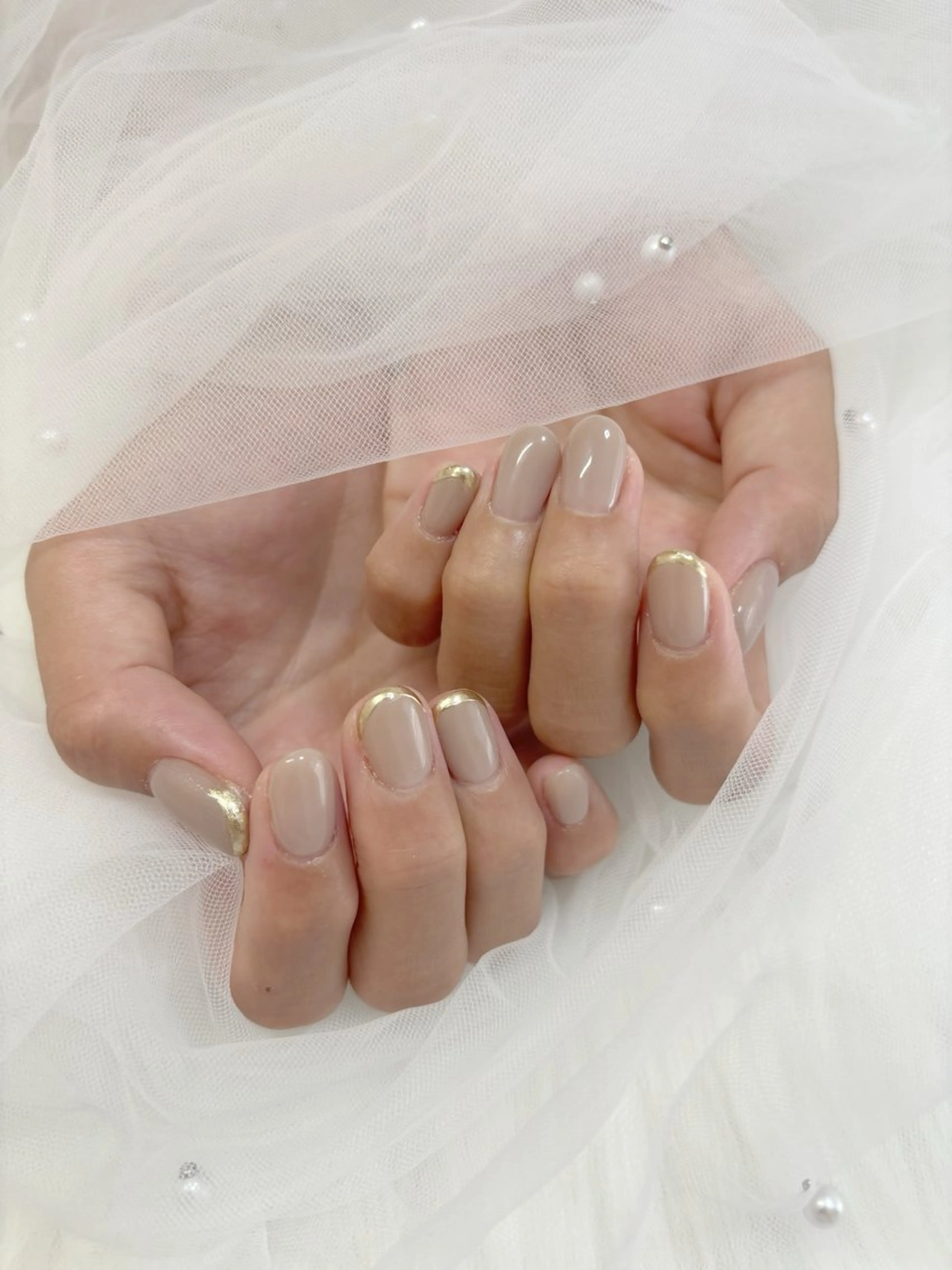 ネイル シンプルネイル ハンドネイル YM nailのネイルデザイン