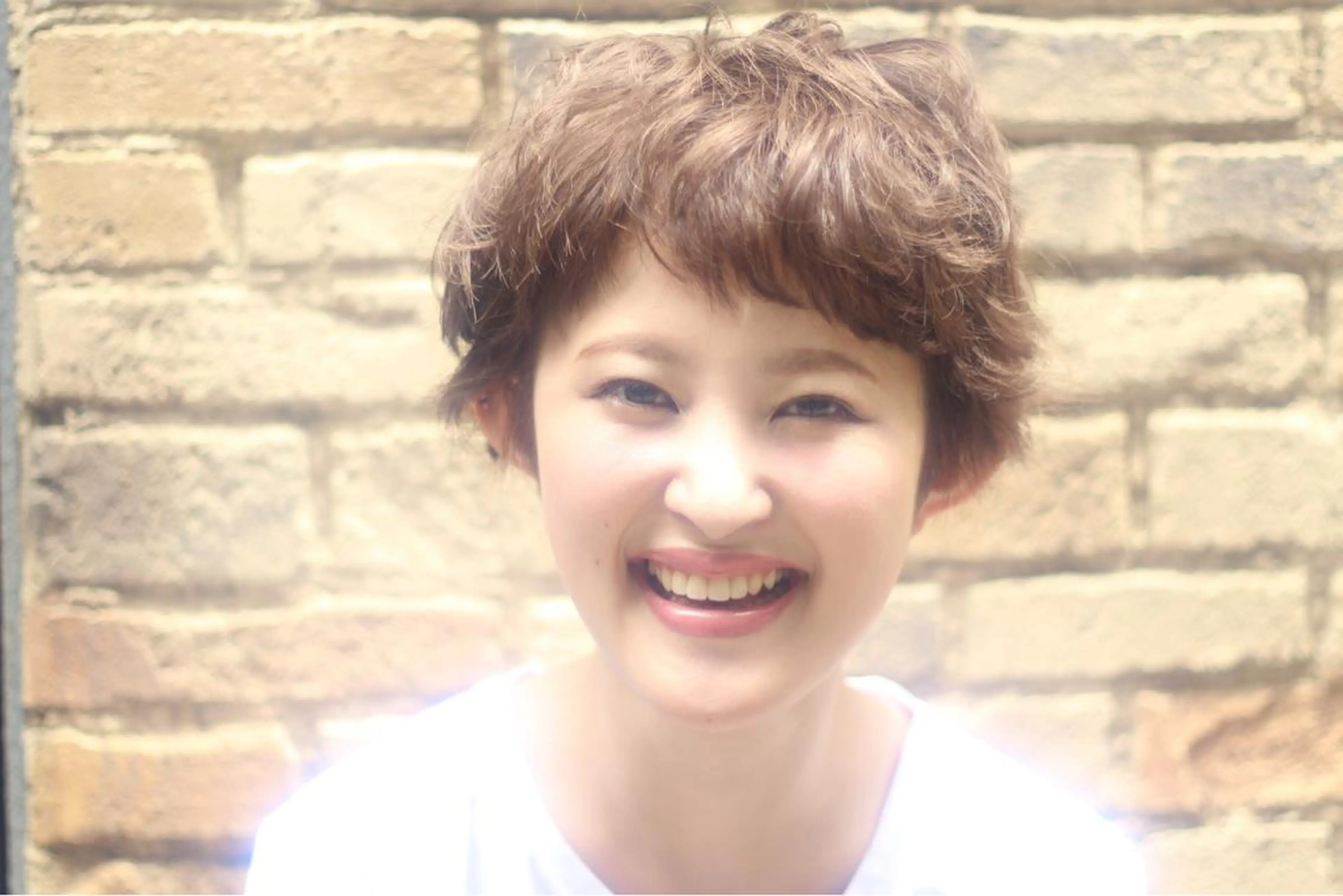 ショート カラー アッシュ ベージュカラー ショートヘア fhami 店長 髪質改善　DAITOのヘアスタイル