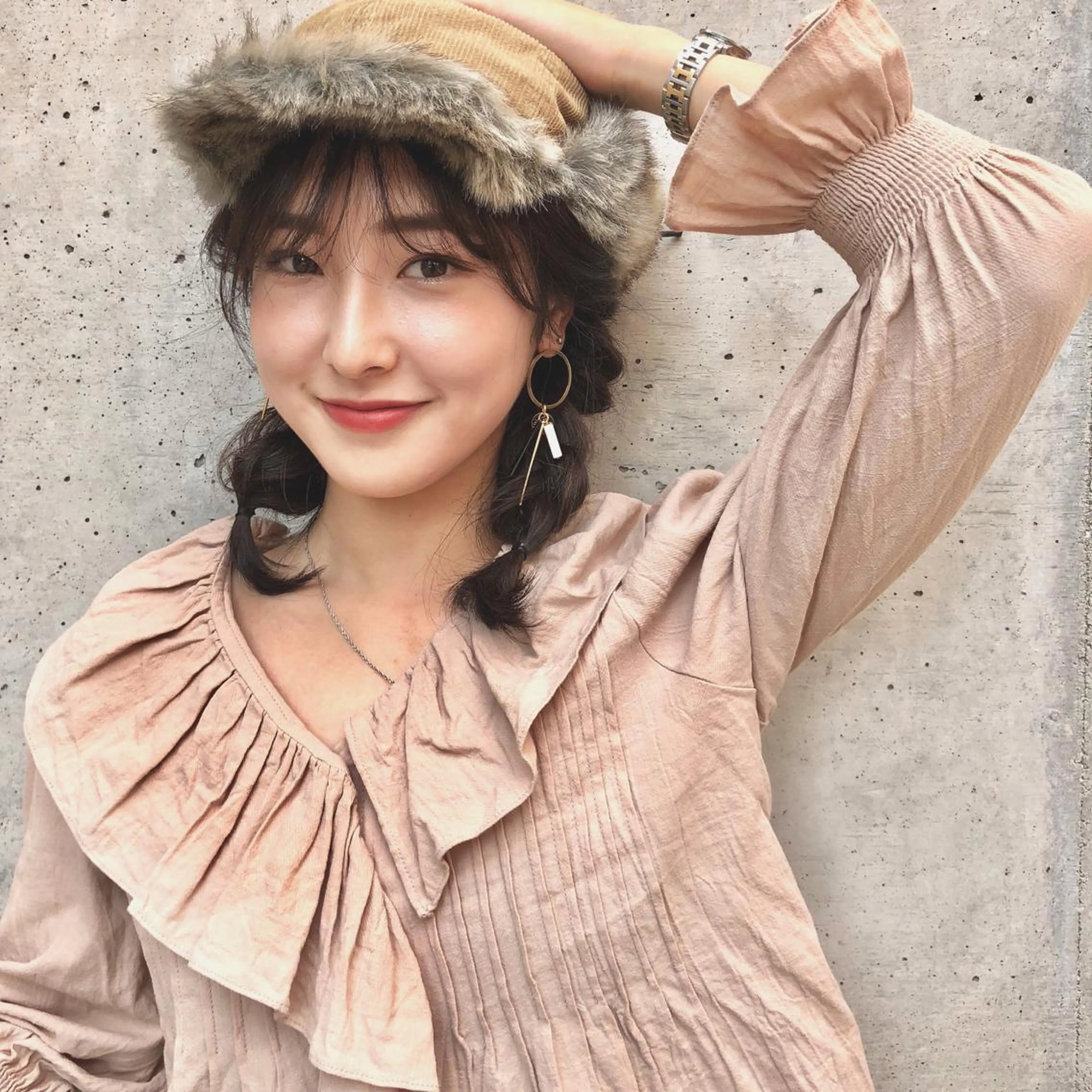 ミディアム カラー moana surfriderのヘアスタイル