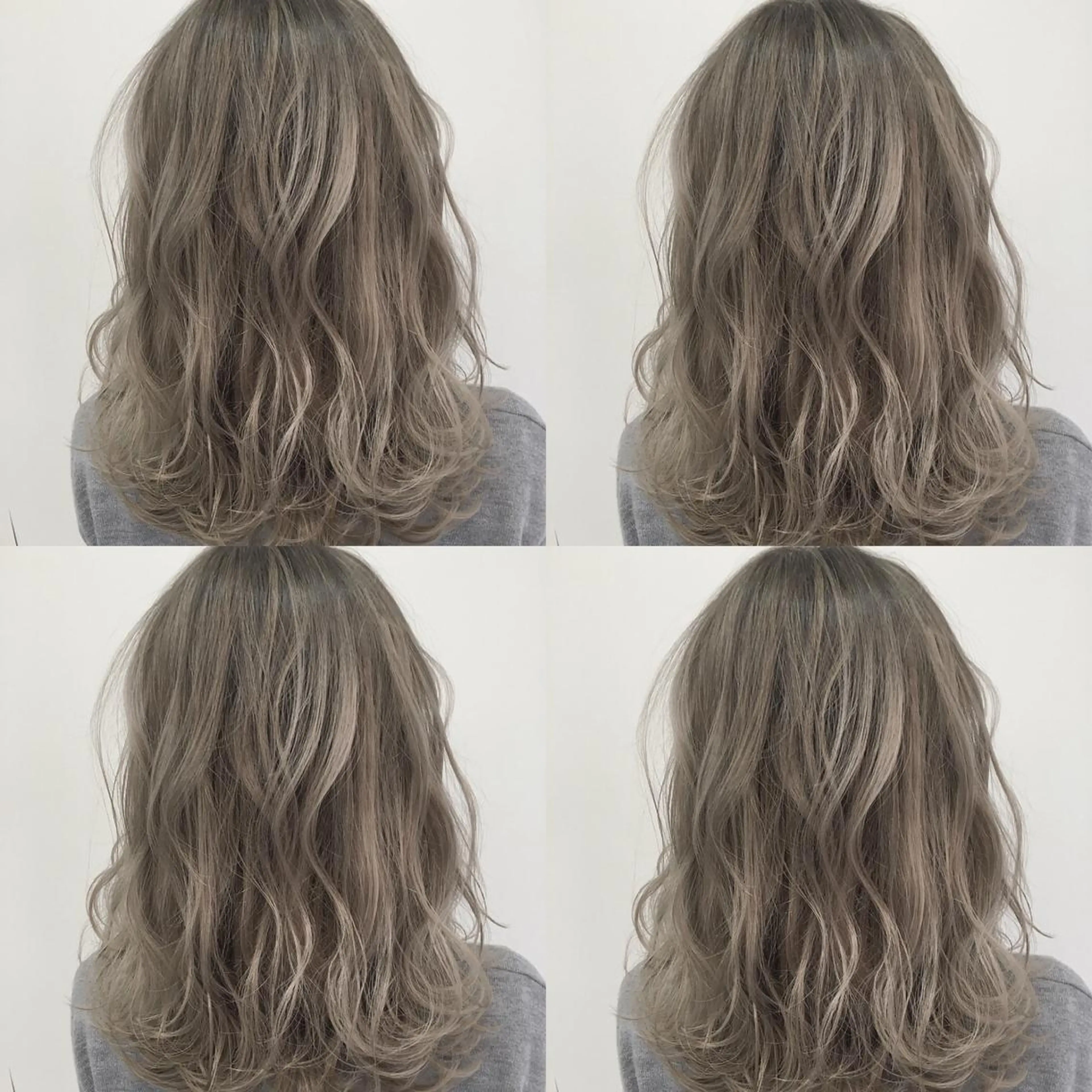 セミロング カラー HAIR&MAKE.sia所属・心斎橋韓国ボブ 好原良真のヘアスタイル