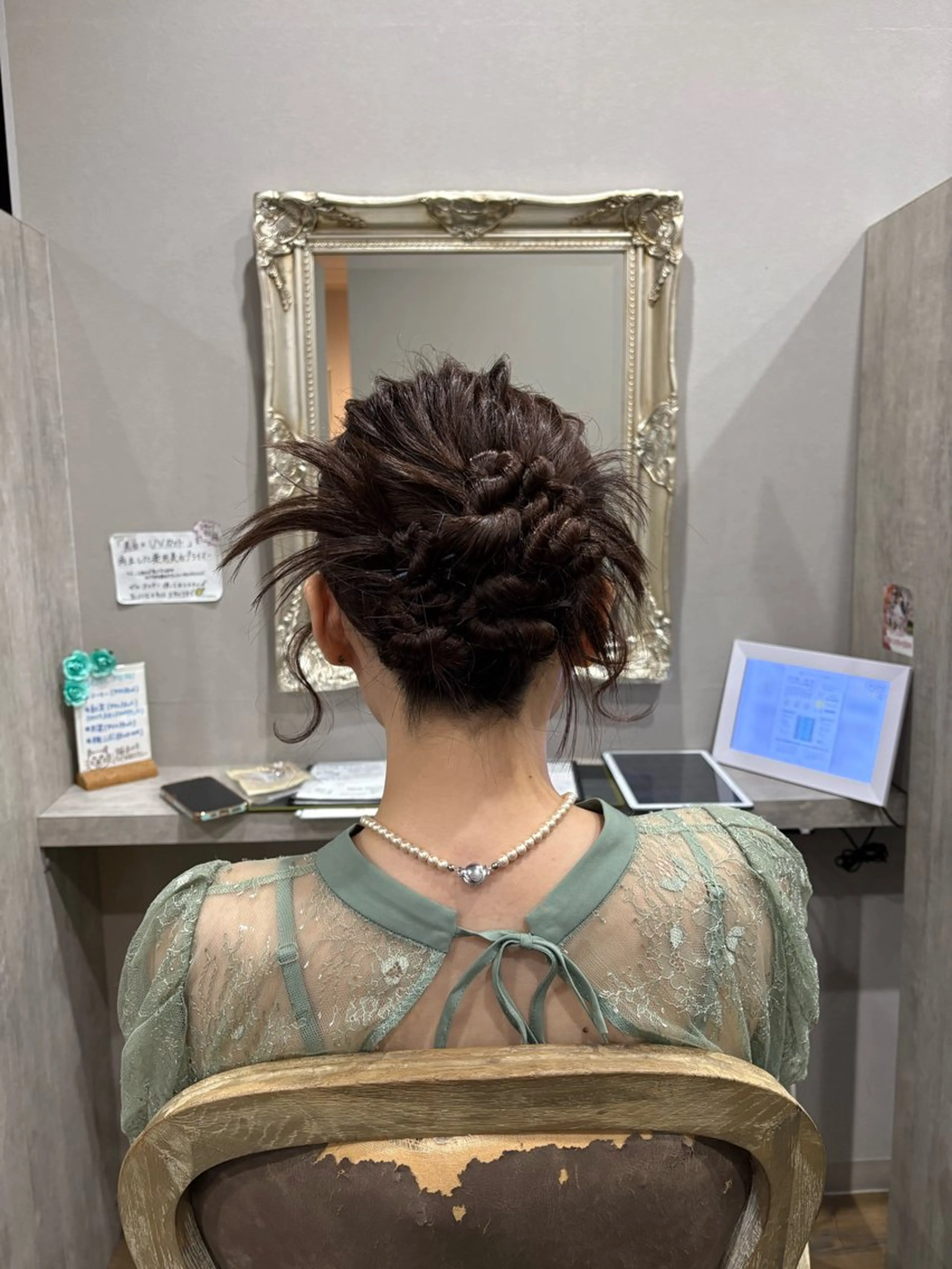 ヘアアレンジ 阪口 萌のヘアスタイル