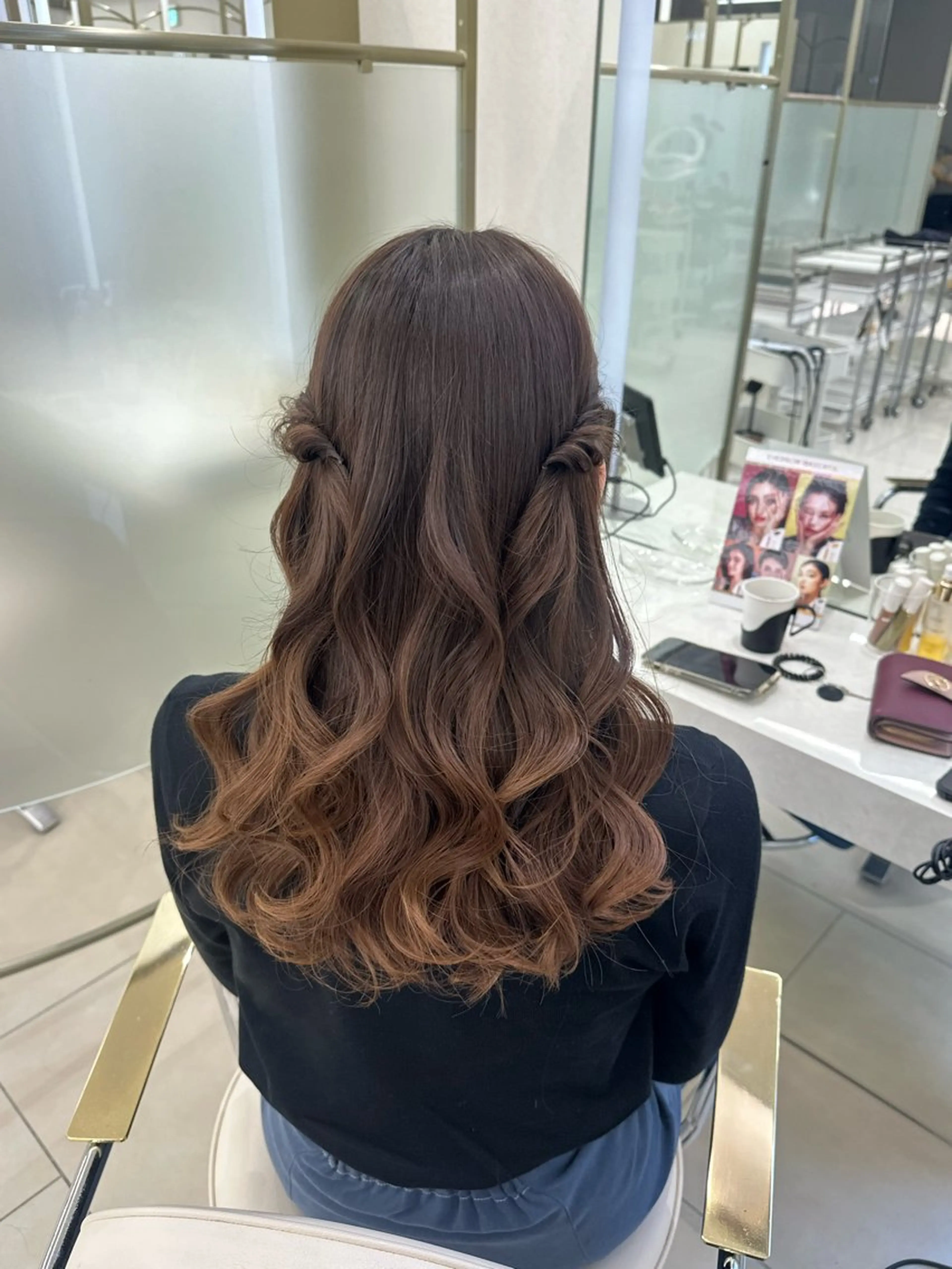 ヘアアレンジ ミディアムカット/ COA銀座🐩マコのヘアスタイル