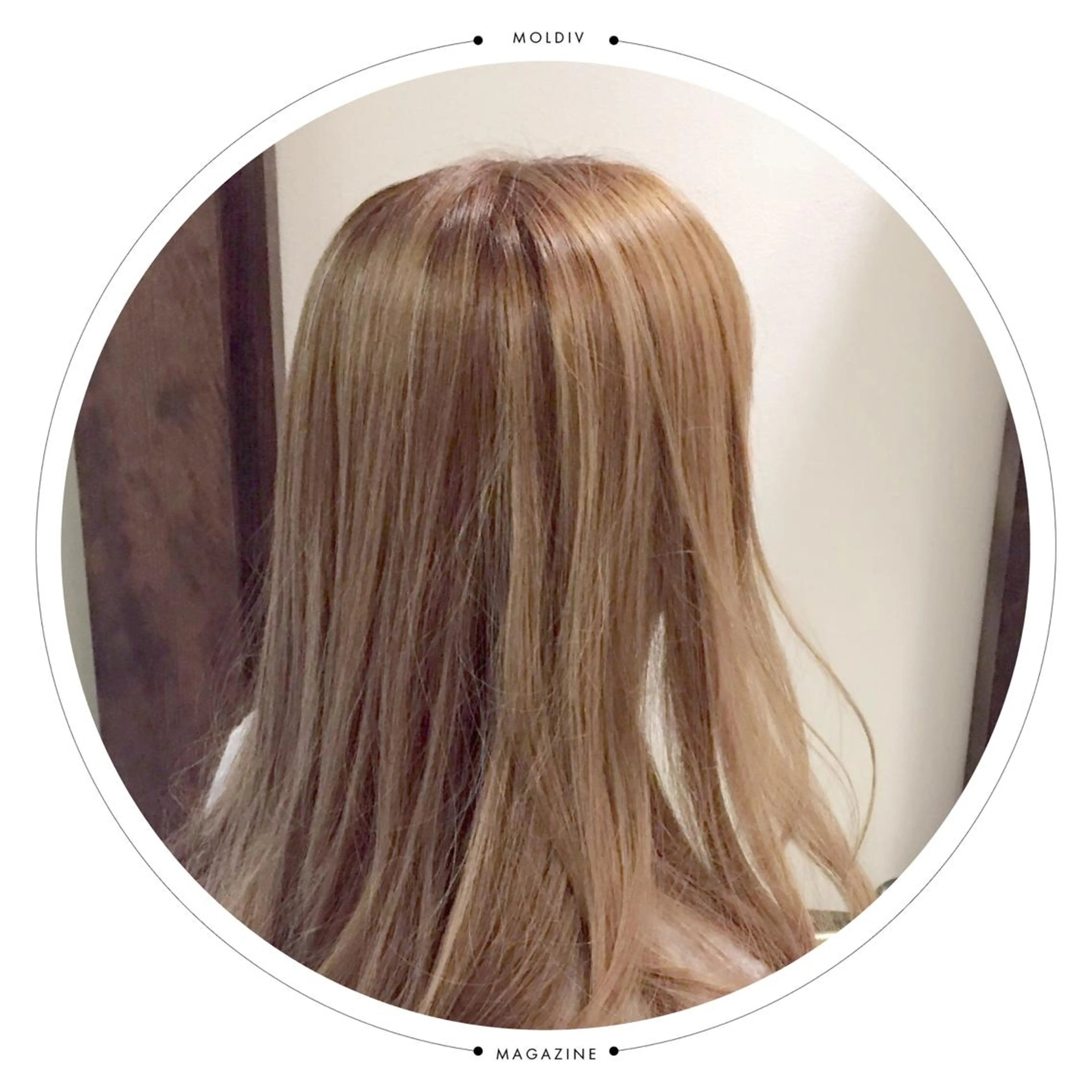 ロング カラー グレージュ ハイトーンカラー ✨縮毛矯正✨髪質改善 ナカシマ ユミのヘアスタイル