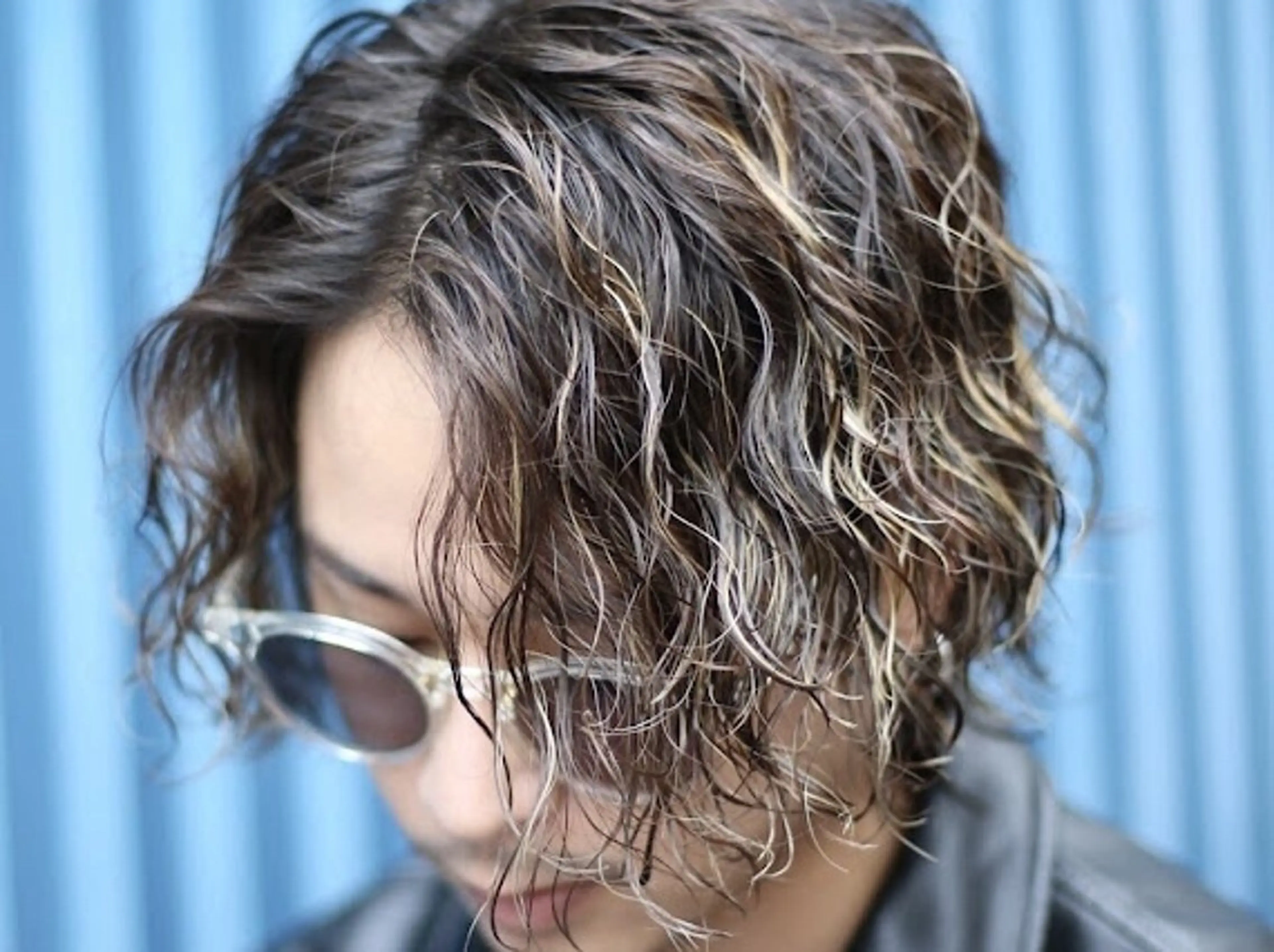 カラー パーマ メンズ レディース／メンズ パーマ特化／内山遥斗のヘアスタイル