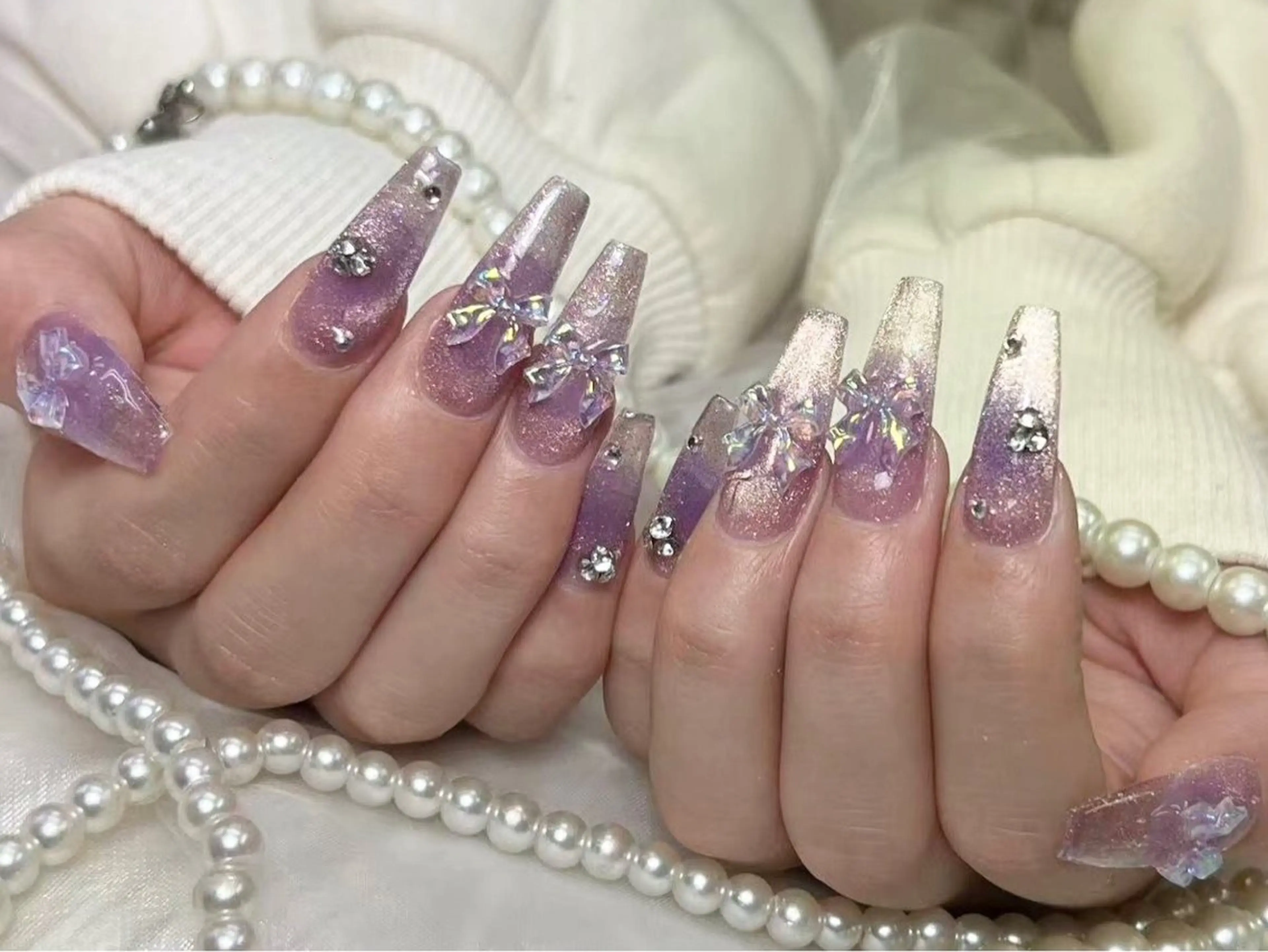 メンズ ネイル ハンドネイル Bloom kabukiのネイルデザイン