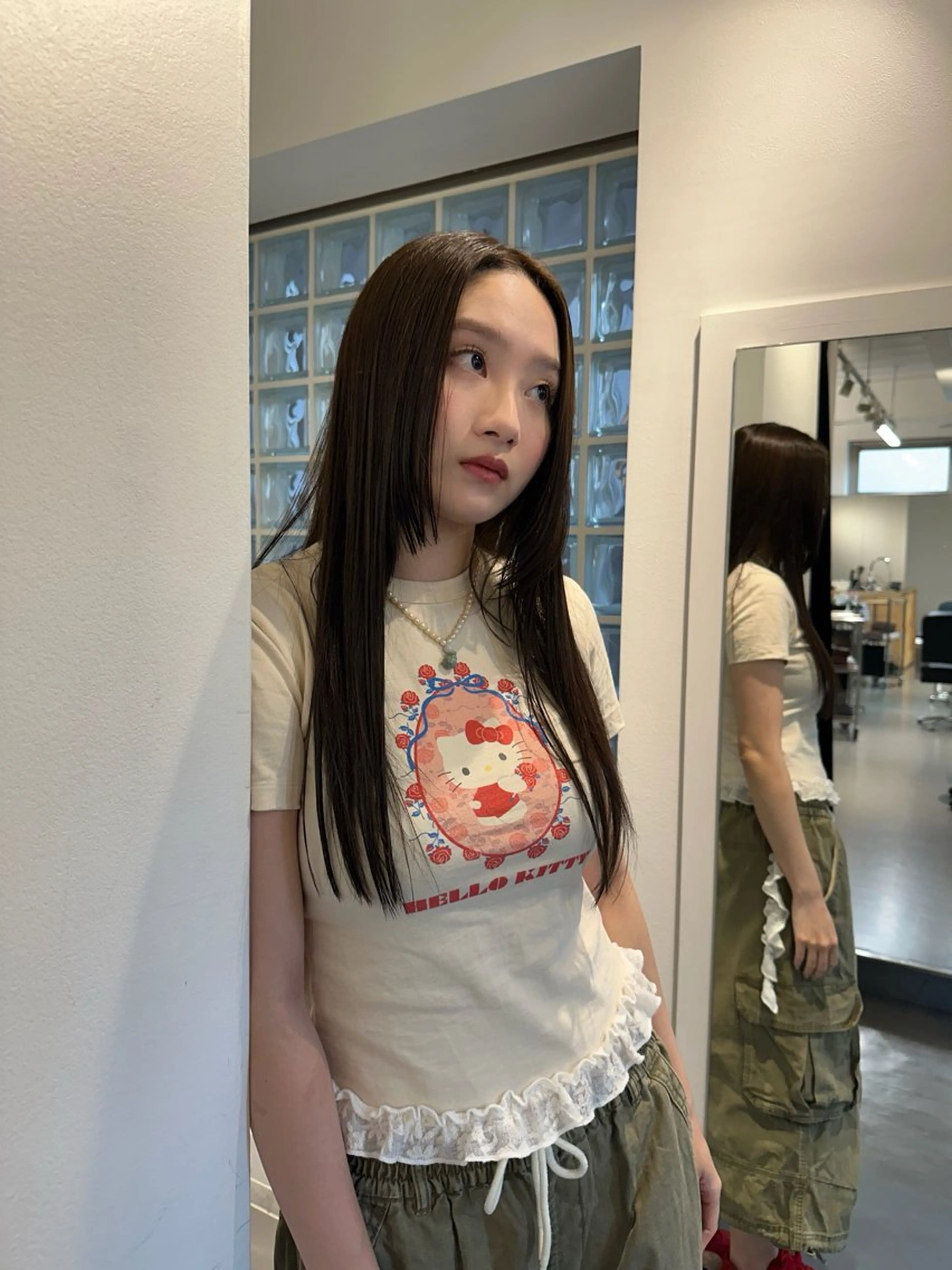 ロング カラー ヘアカラー トリートメント お悩み解決パーマ hana🩰のヘアスタイル