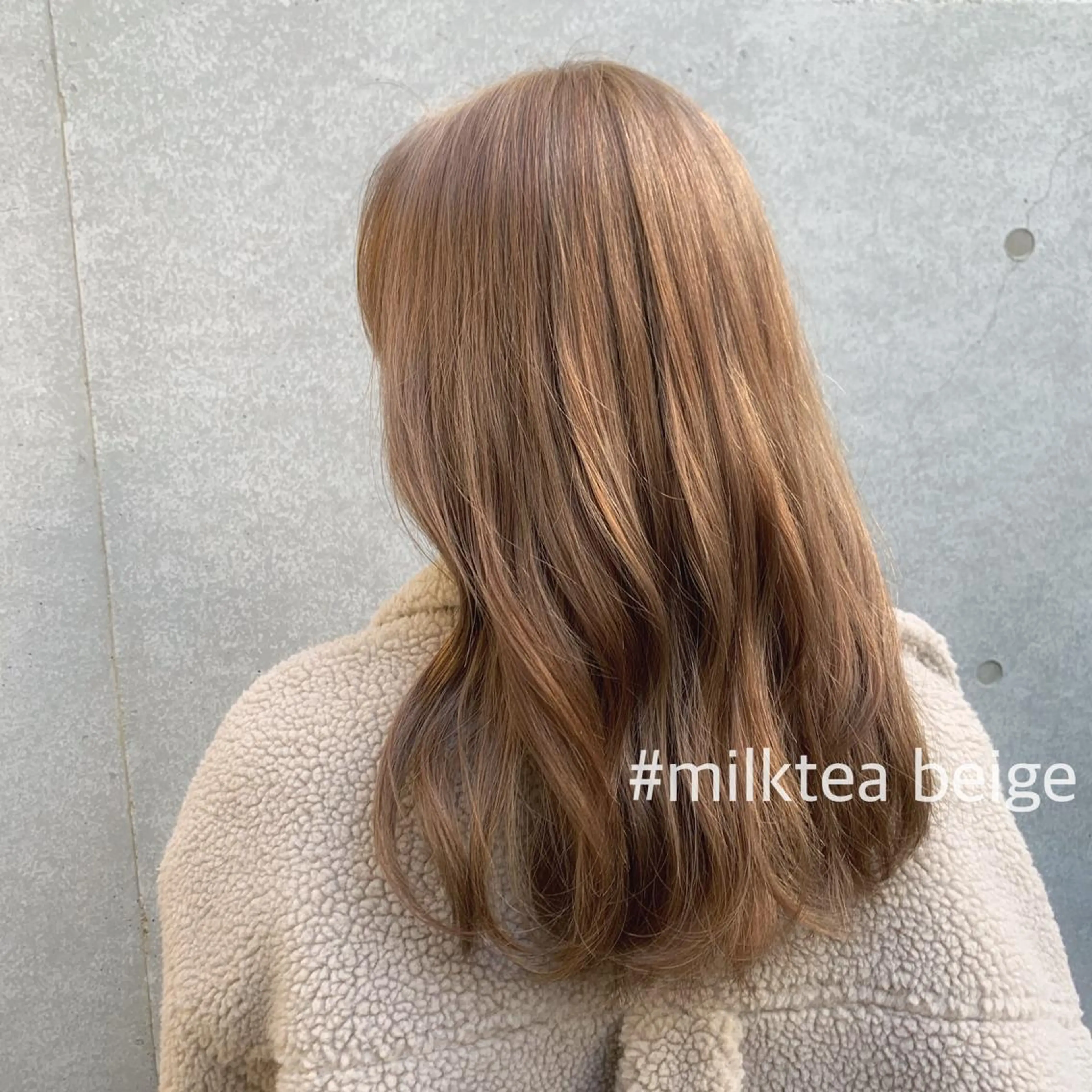 セミロング カラー ヘアアレンジ 🍒暖色✖️レイヤー ／Haruna🍒のヘアスタイル