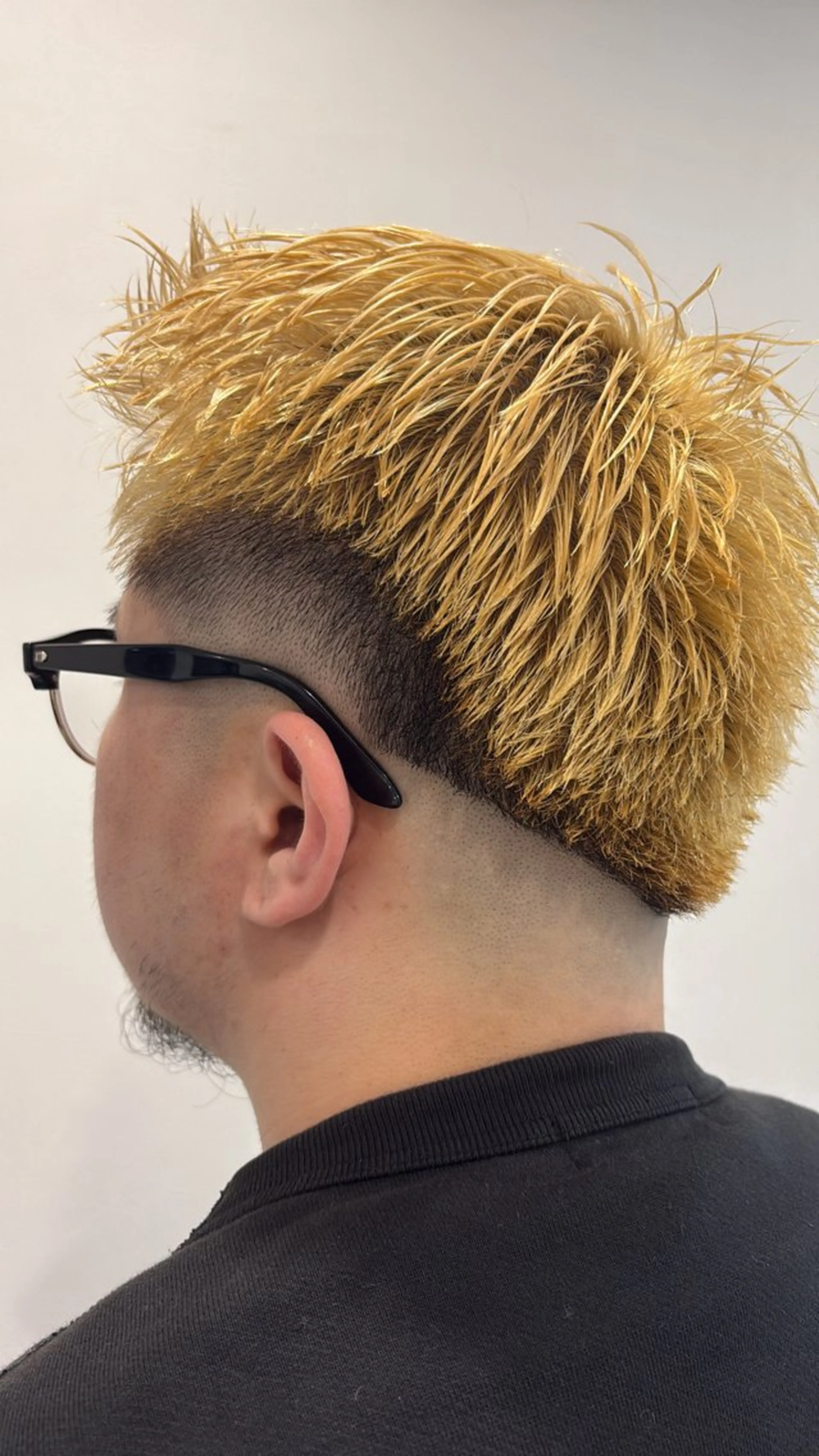 ショート メンズ フェードカット 野田 優真のヘアスタイル