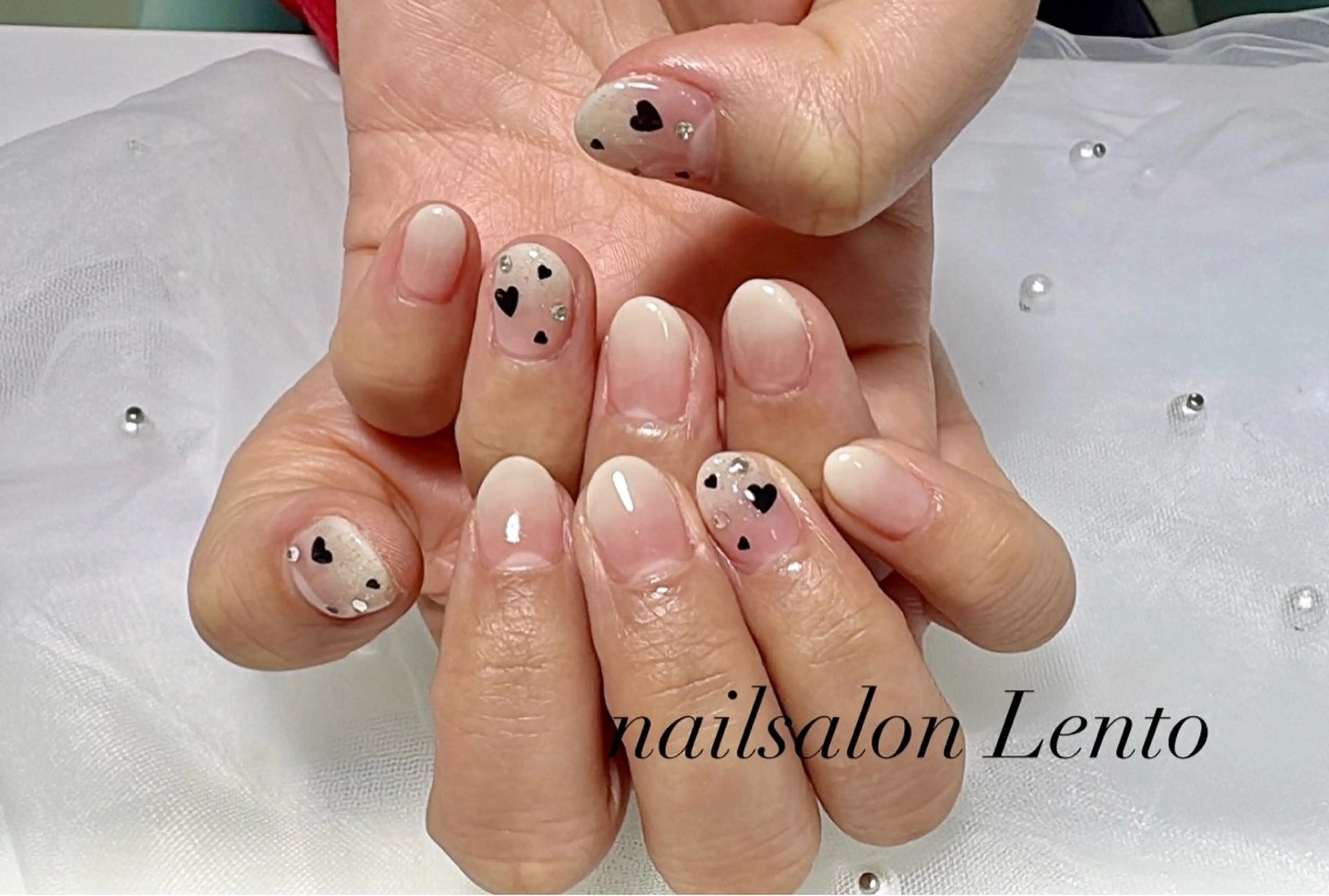 ネイル シンプルネイル ハンドネイル ネイルサロン Lentoのネイルデザイン