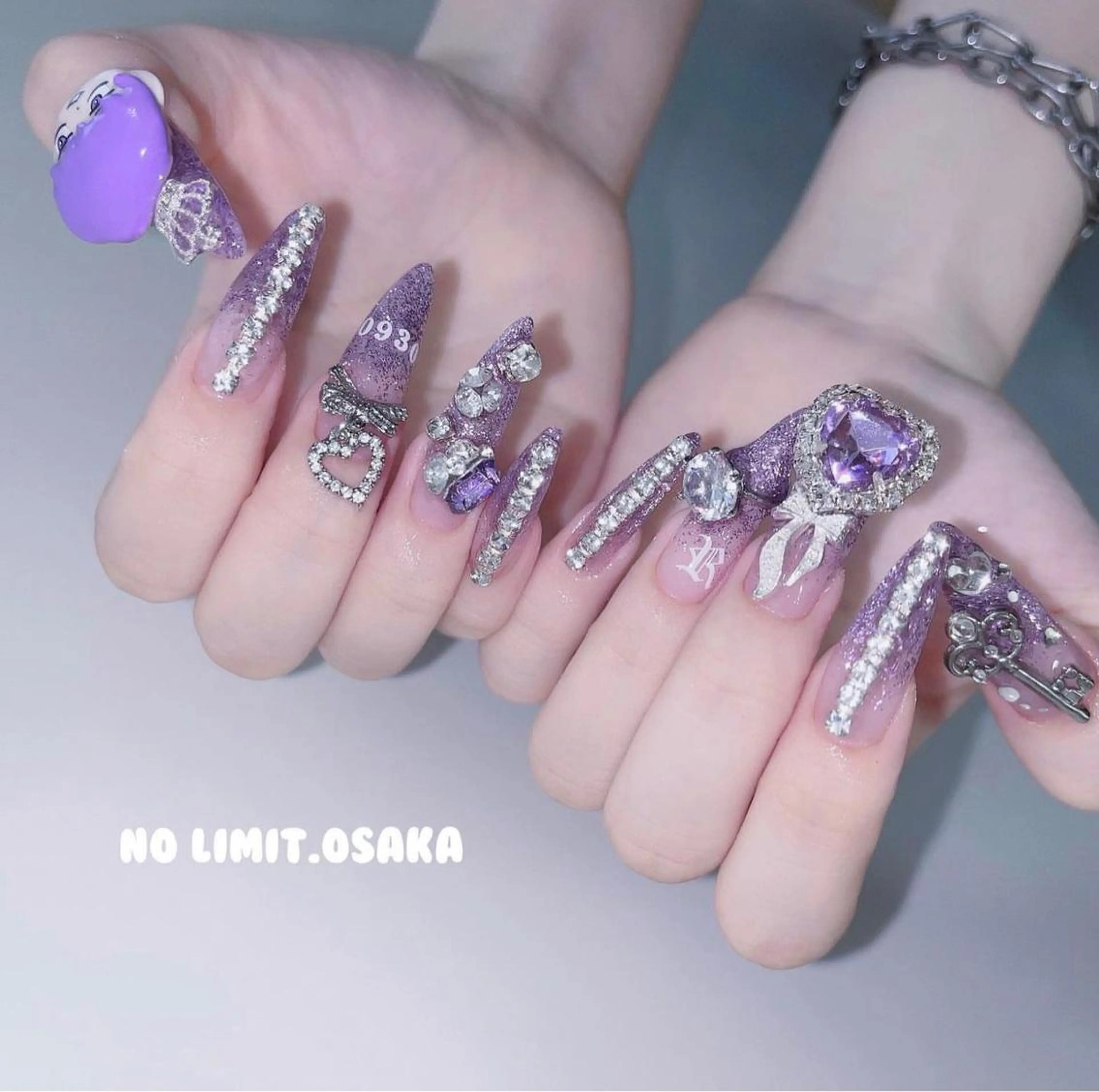 ネイル NOLIMIT Jr Nailistのネイルデザイン